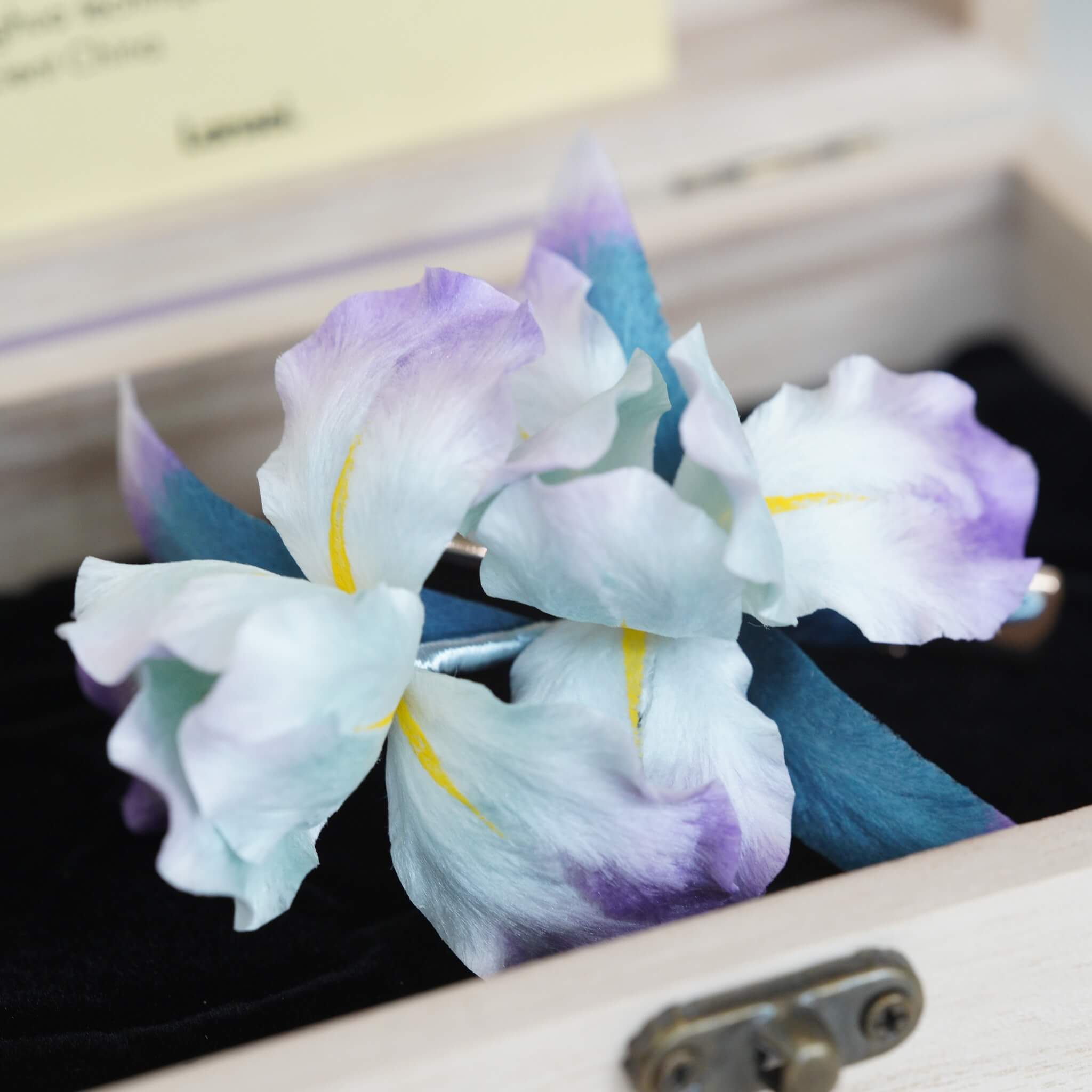 Handmade Ronghua | Purple Iris