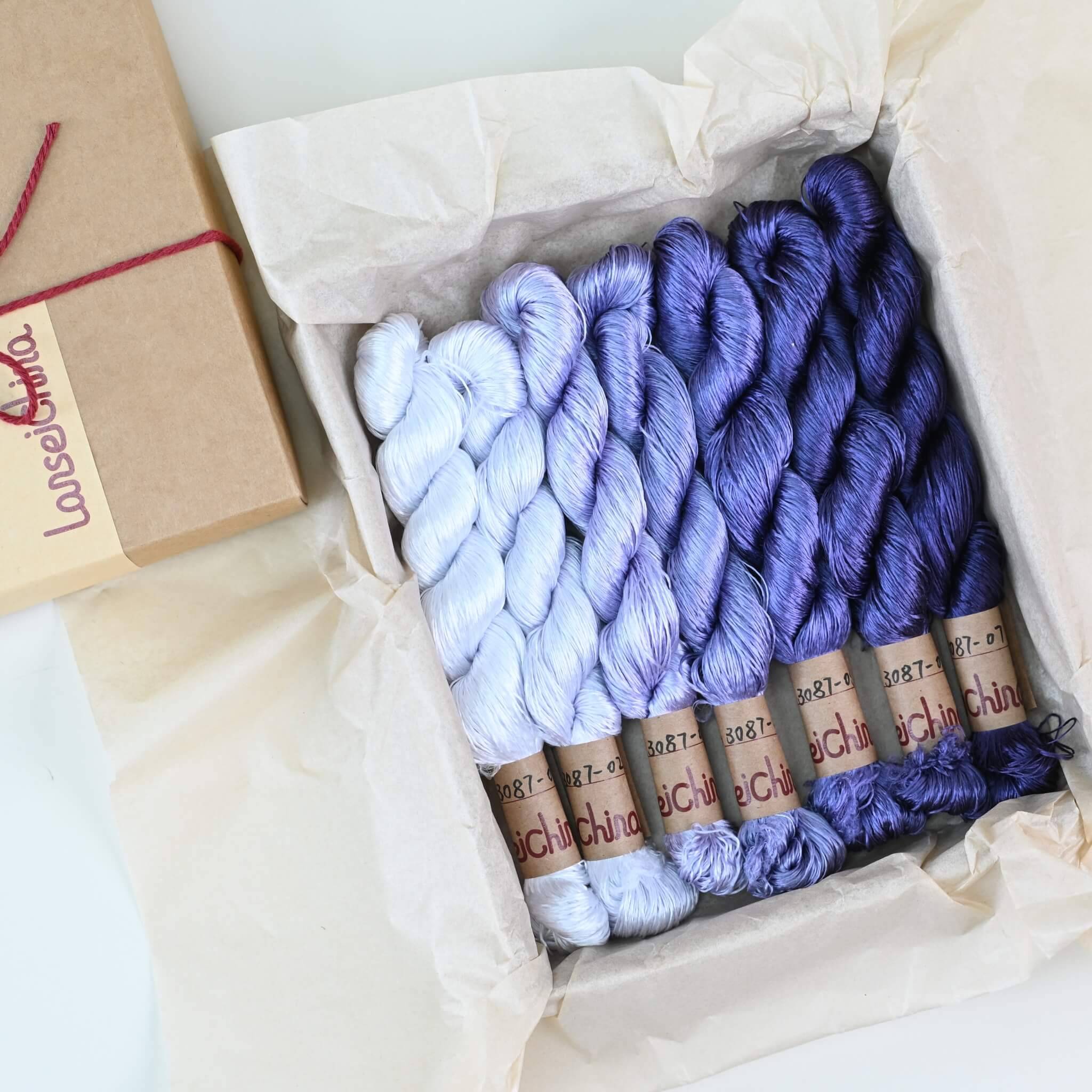 Untwisted Mulberry Silk For Ronghua | Colour #3087