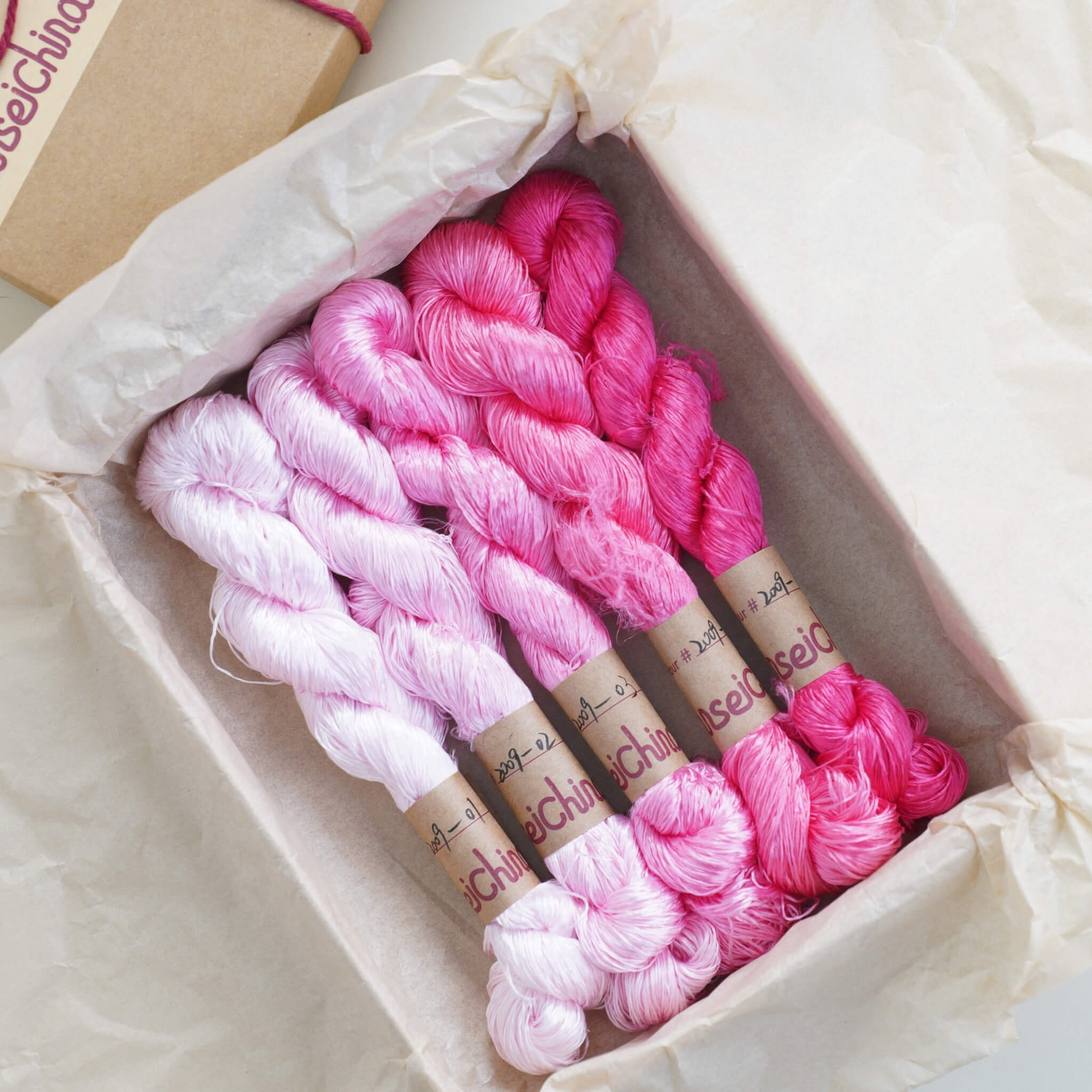 Untwisted Mulberry Silk For Ronghua | Colour #2009