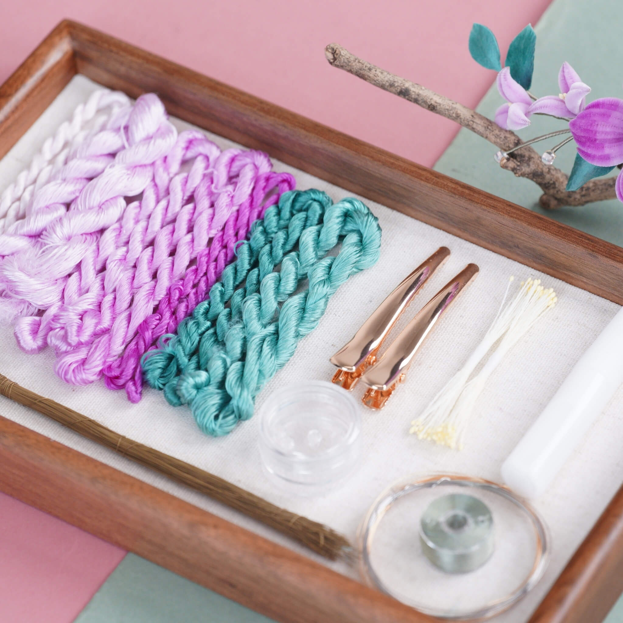 Ronghua DIY Kit | Magenta Bougainvillea