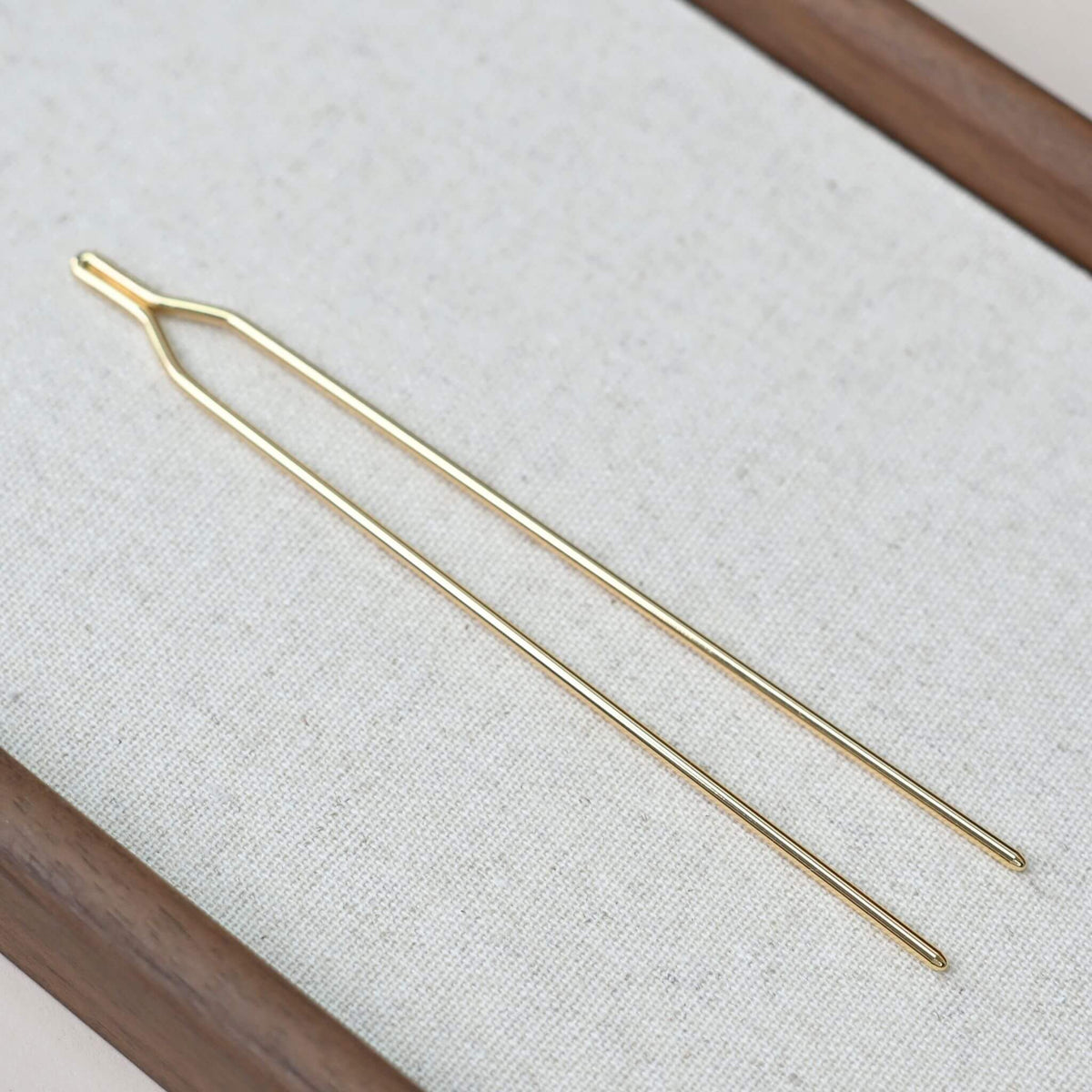 Tarnish-Resistant Two-Prong Hairpins
