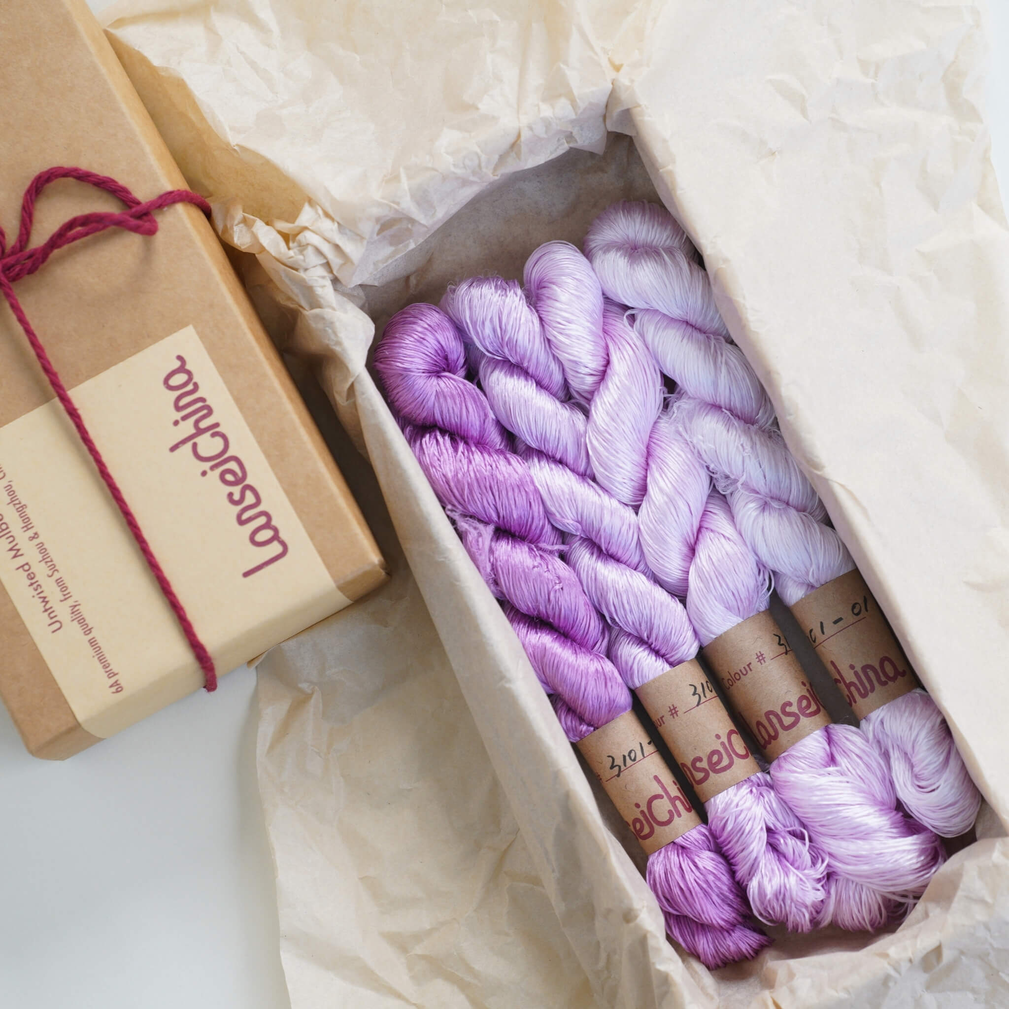 Untwisted Mulberry Silk For Ronghua | Colour #3101