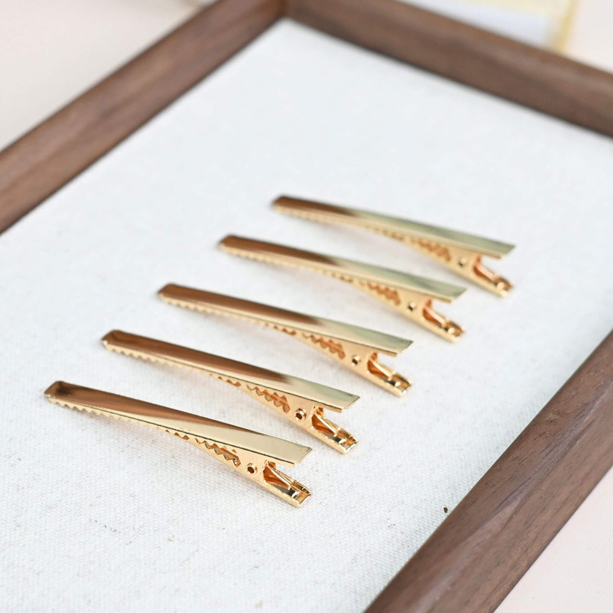 Tarnish-Resistant Hair Clips