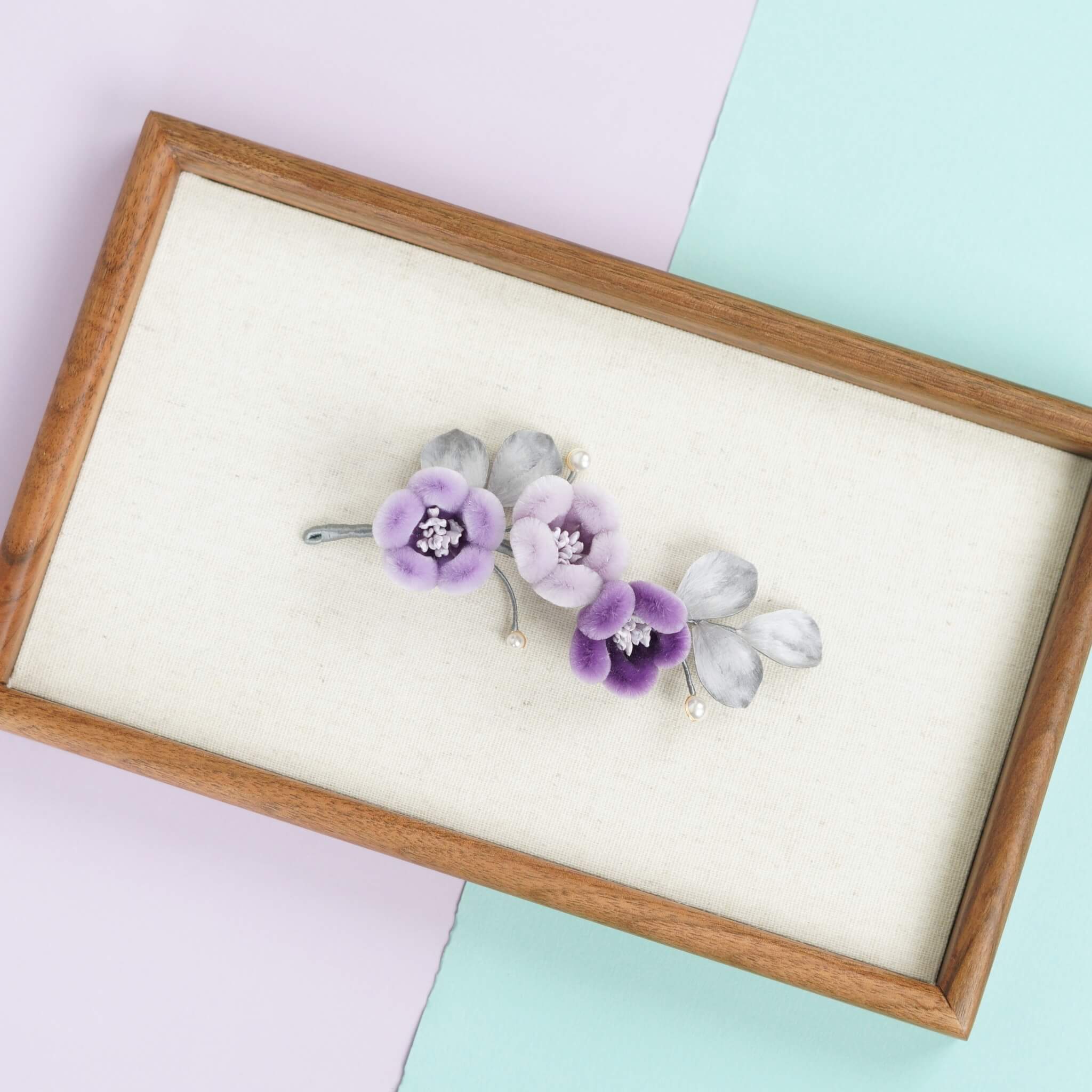 Handmade Ronghua | Purple Daybreak Bloom