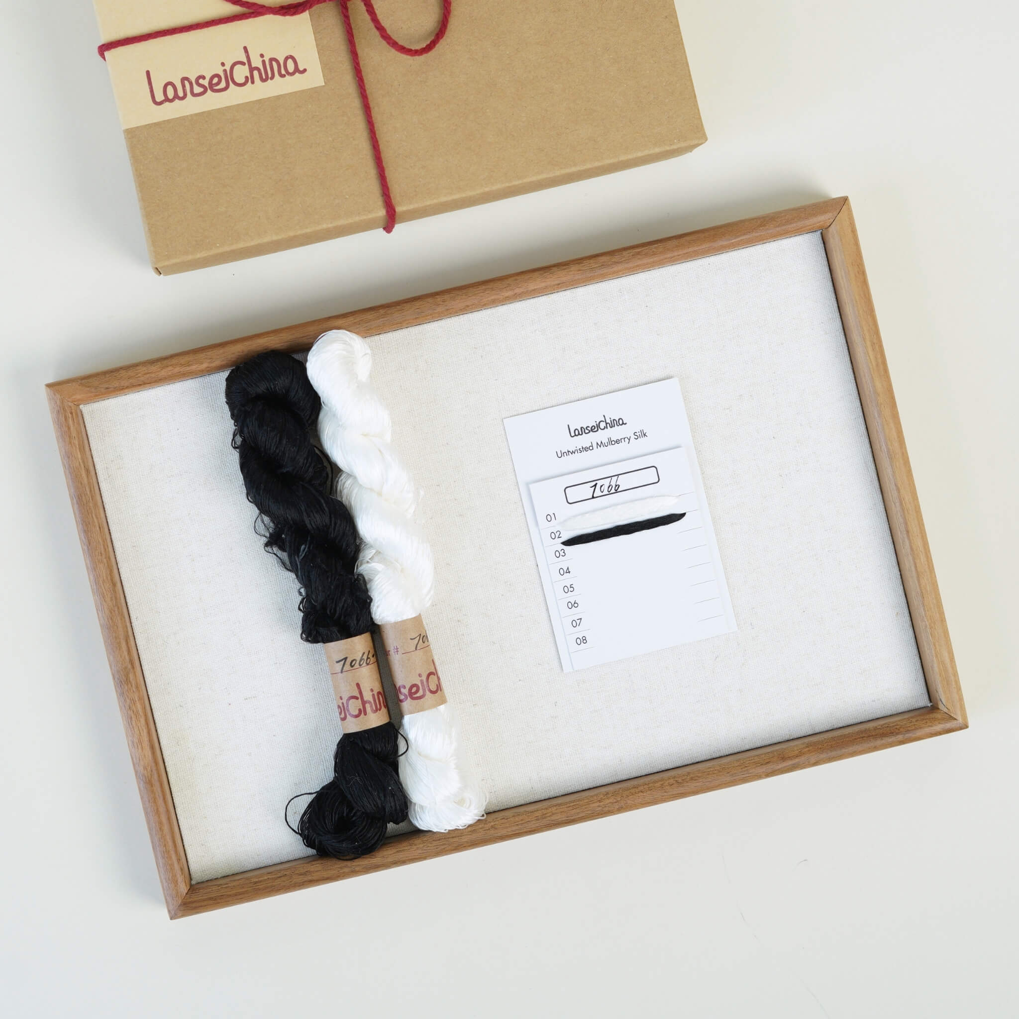 Untwisted Mulberry Silk For Ronghua | Colour #7066