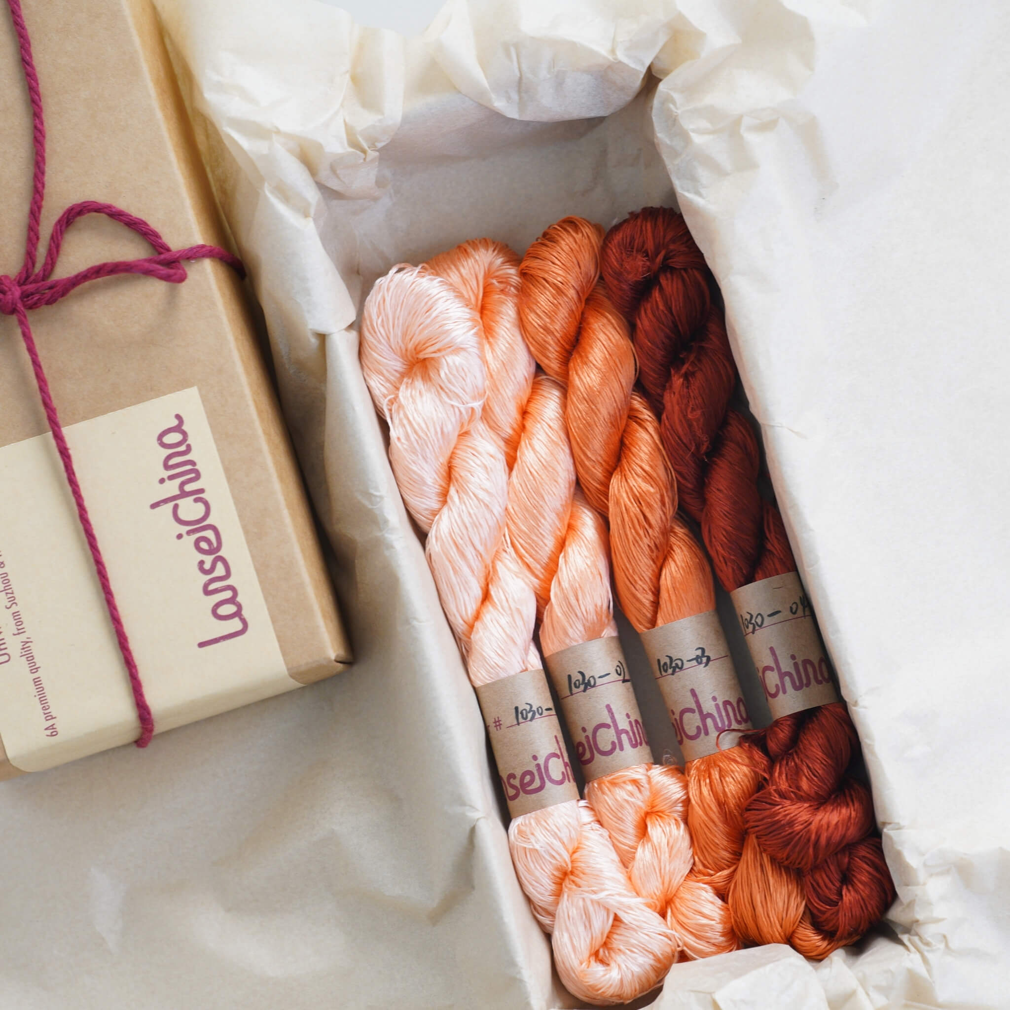 Untwisted Mulberry Silk For Ronghua | Colour #1030