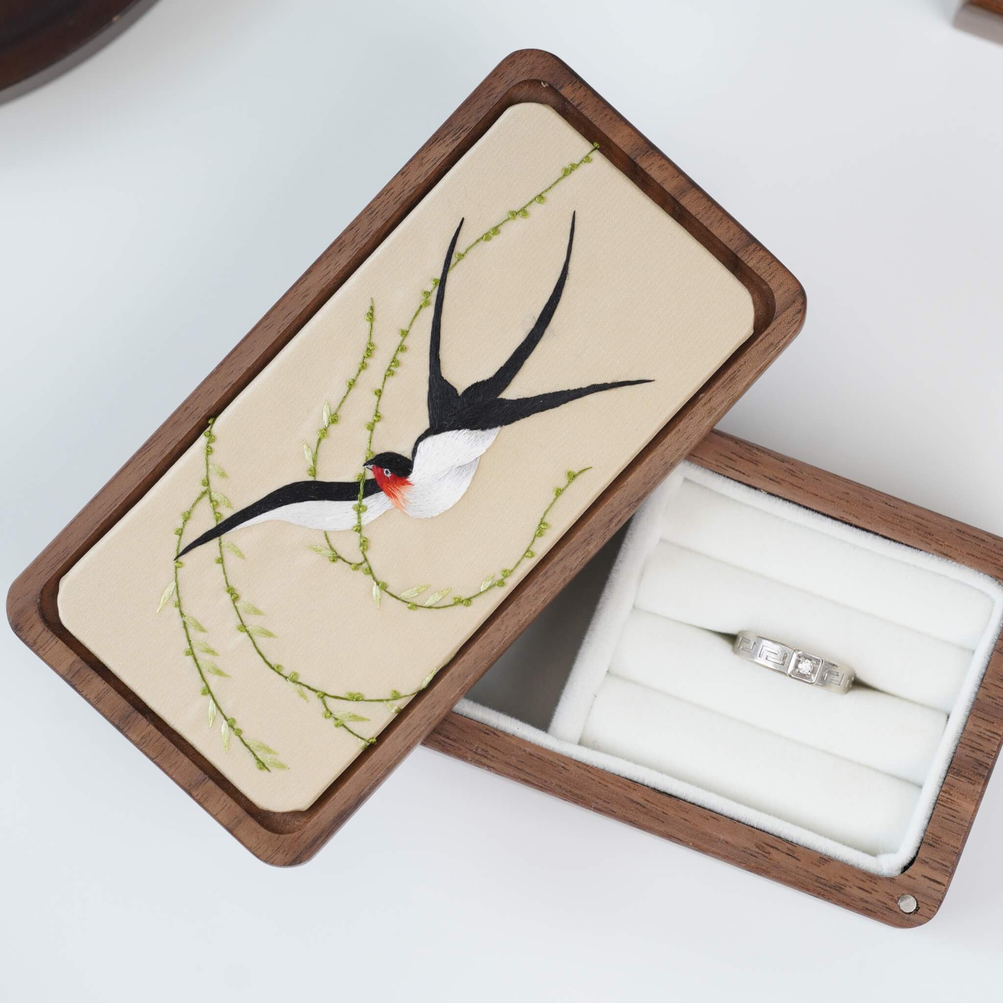 Shu Silk Embroidery DIY Kit | Willow & Swallow