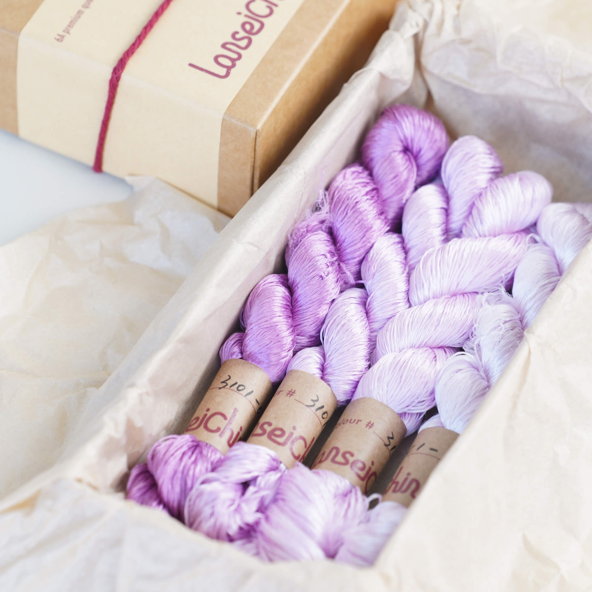 Untwisted Mulberry Silk For Ronghua | Colour #3101