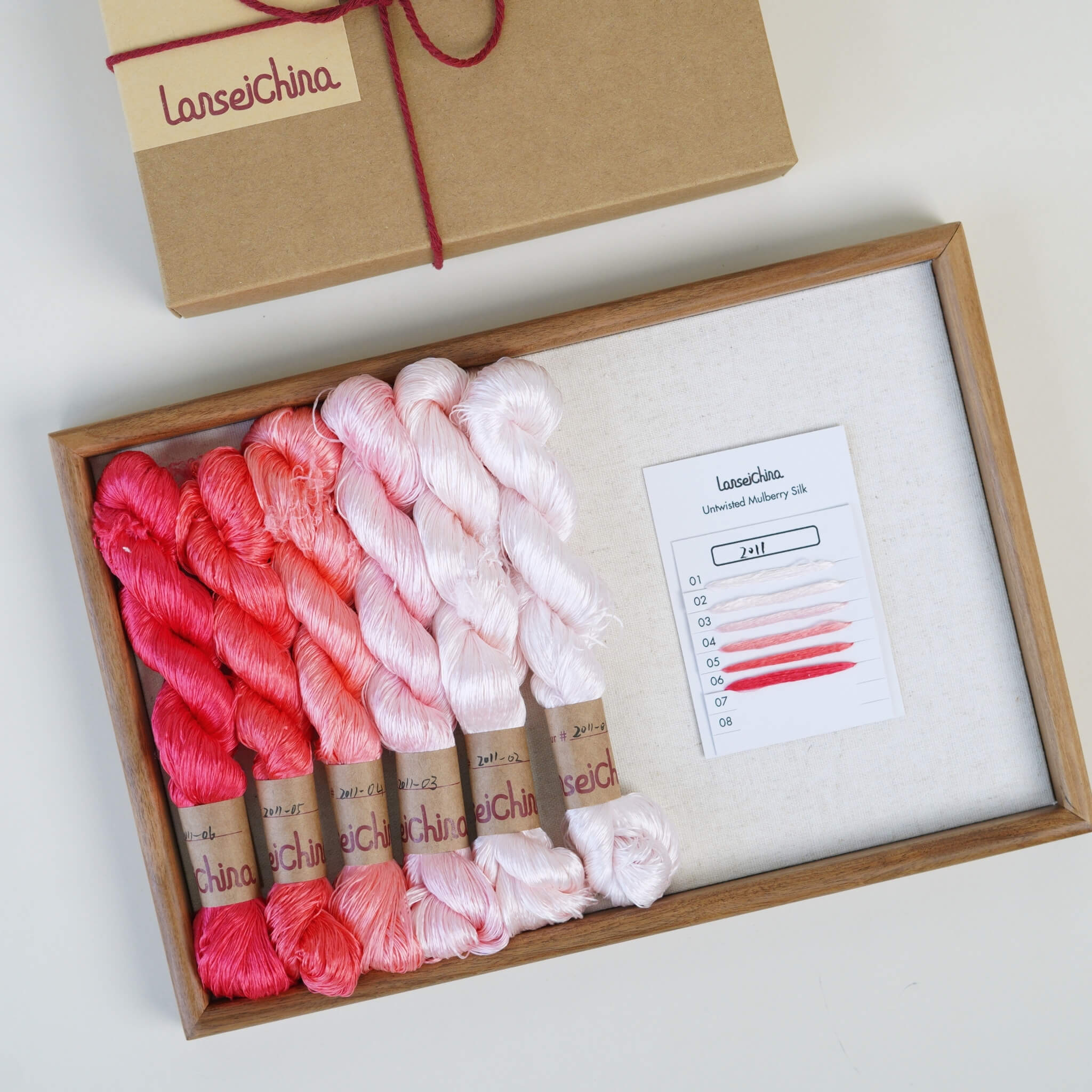 Untwisted Mulberry Silk For Ronghua | Colour #2011