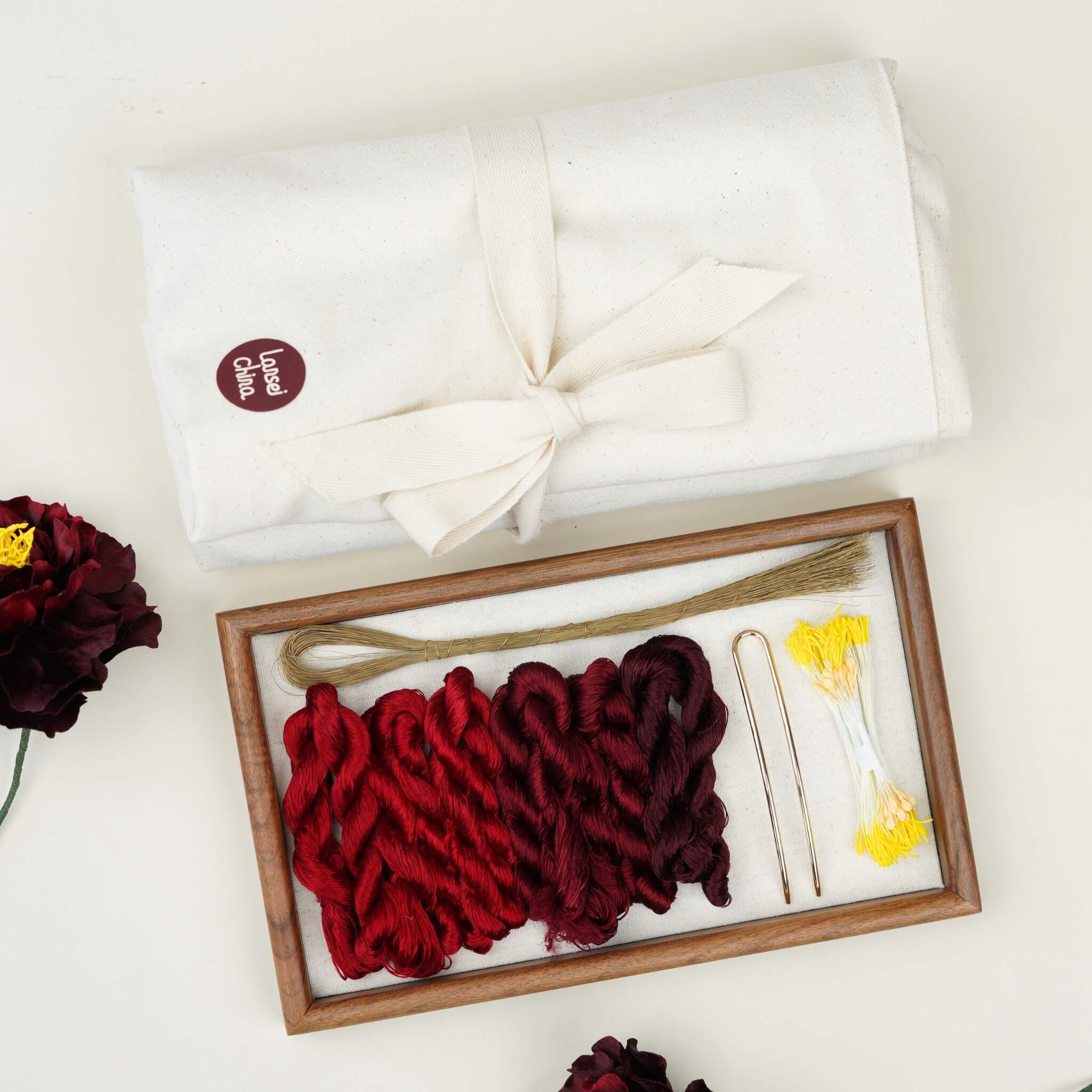 Ronghua DIY Kit | Peonies in Clouds