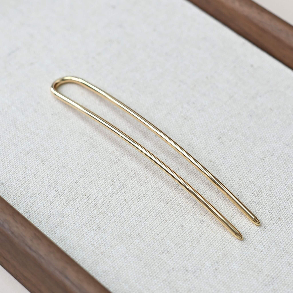 Tarnish-Resistant Two-Prong Hairpins