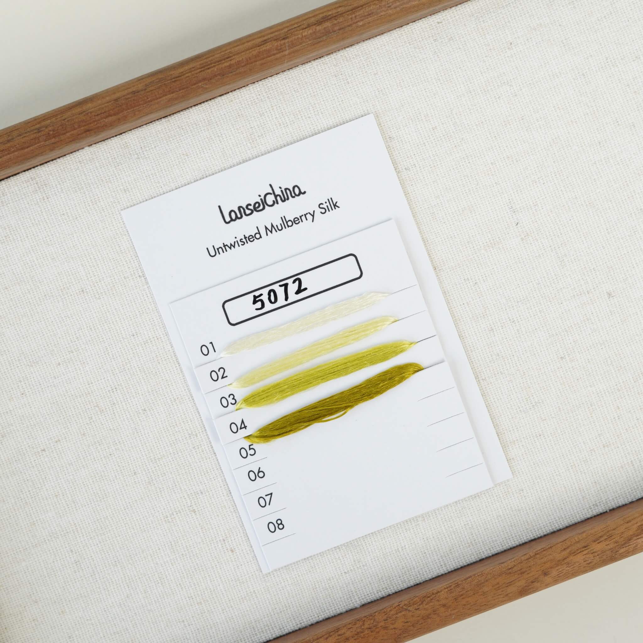 Untwisted Mulberry Silk For Ronghua | Colour #5072