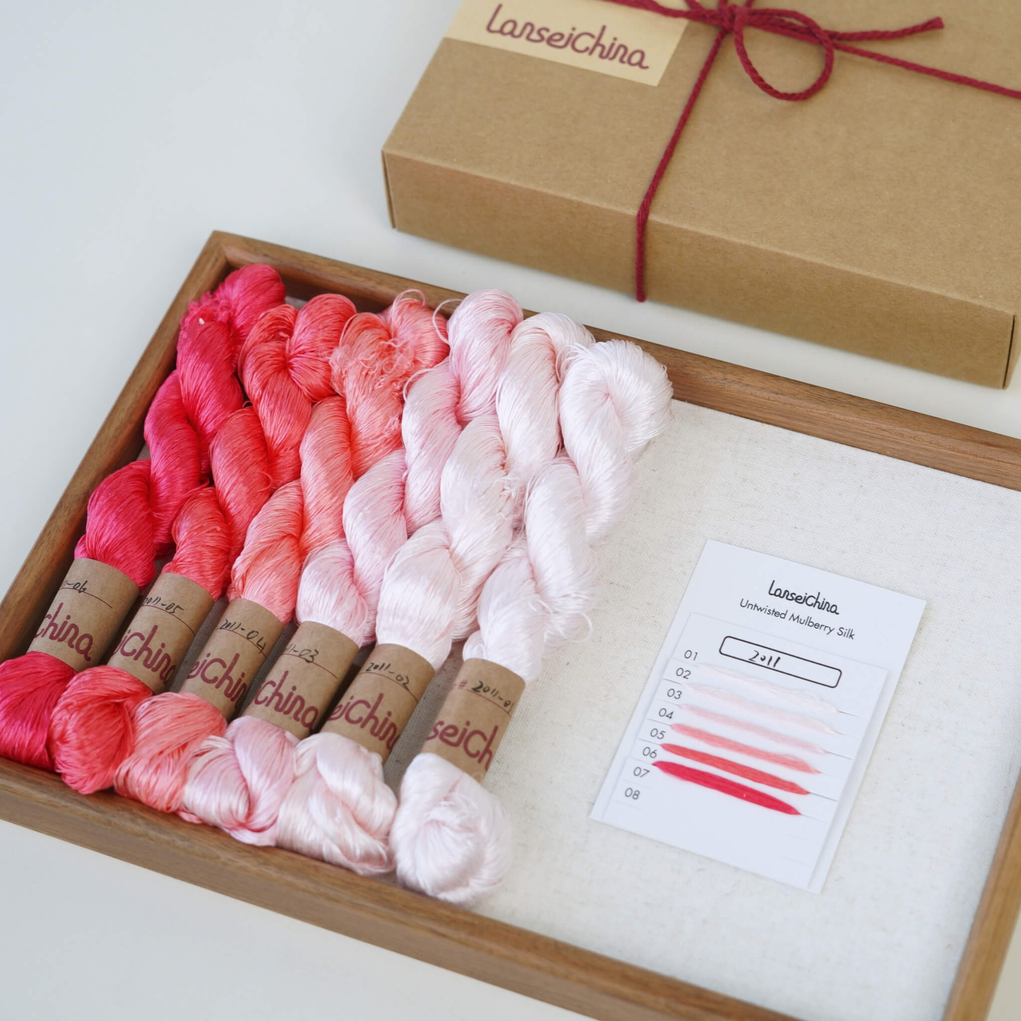 Untwisted Mulberry Silk For Ronghua | Colour #2011