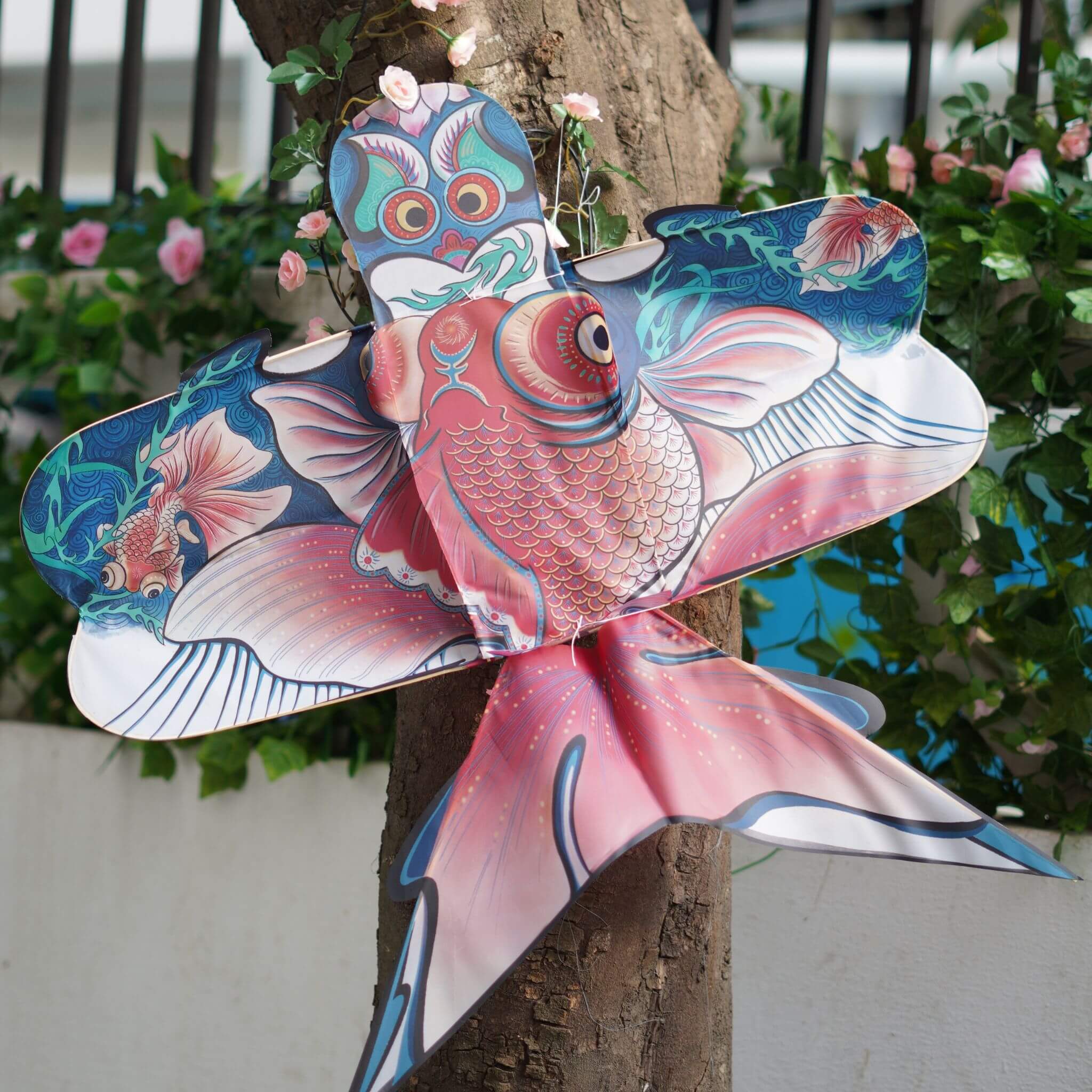 Chinese Kite Kit | Swallow & Koi