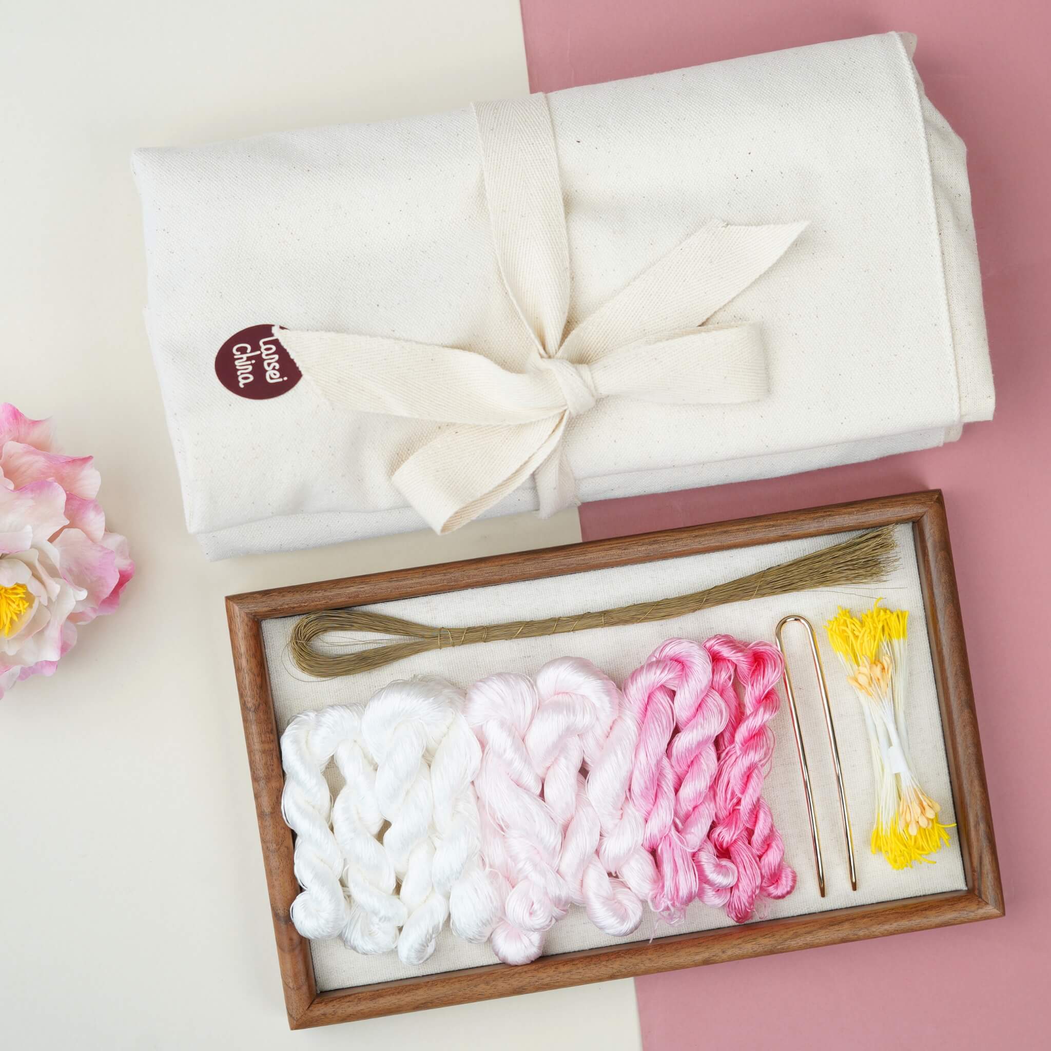 Ronghua DIY Kit | Peonies in Clouds
