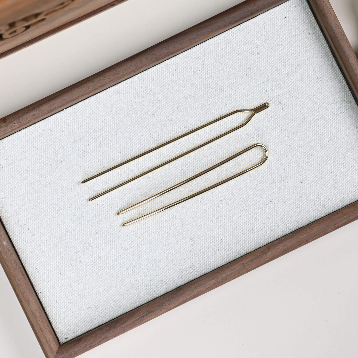 Tarnish-Resistant Two-Prong Hairpins