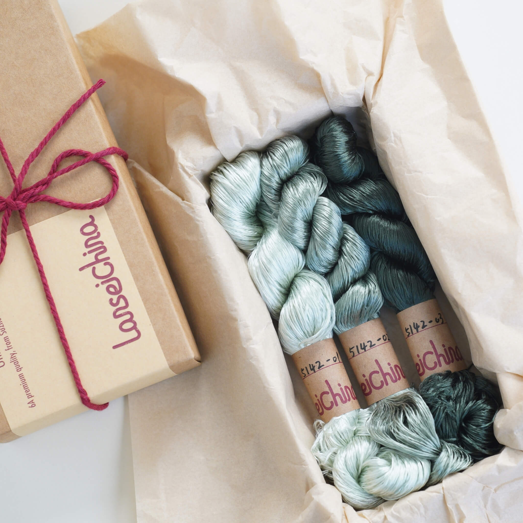 Untwisted Mulberry Silk For Ronghua | Colour #5142