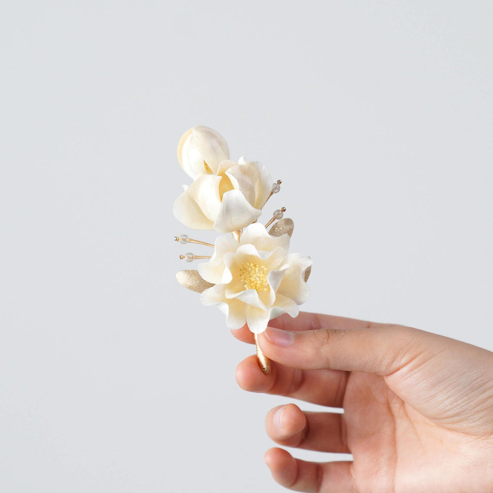 Blue Phoenix | Handmade Ronghua Brooch