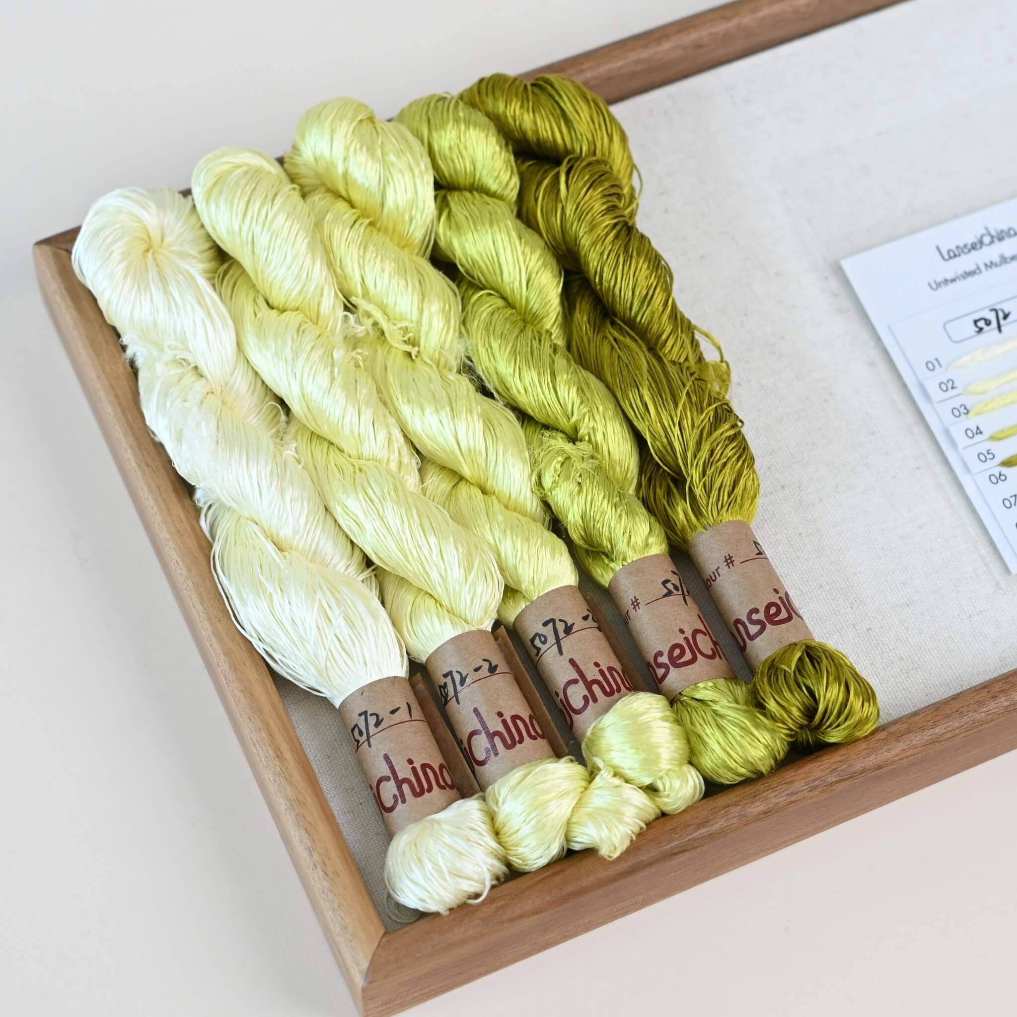 Untwisted Mulberry Silk For Ronghua | Colour #5072