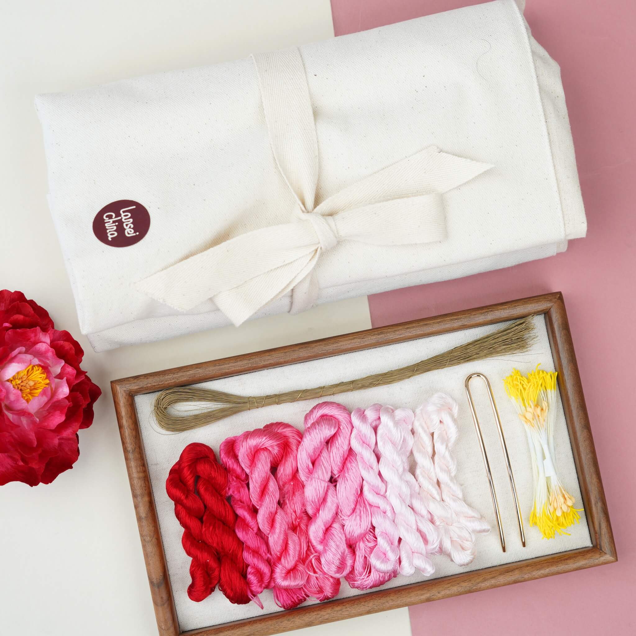Ronghua DIY Kit | Peonies in Clouds