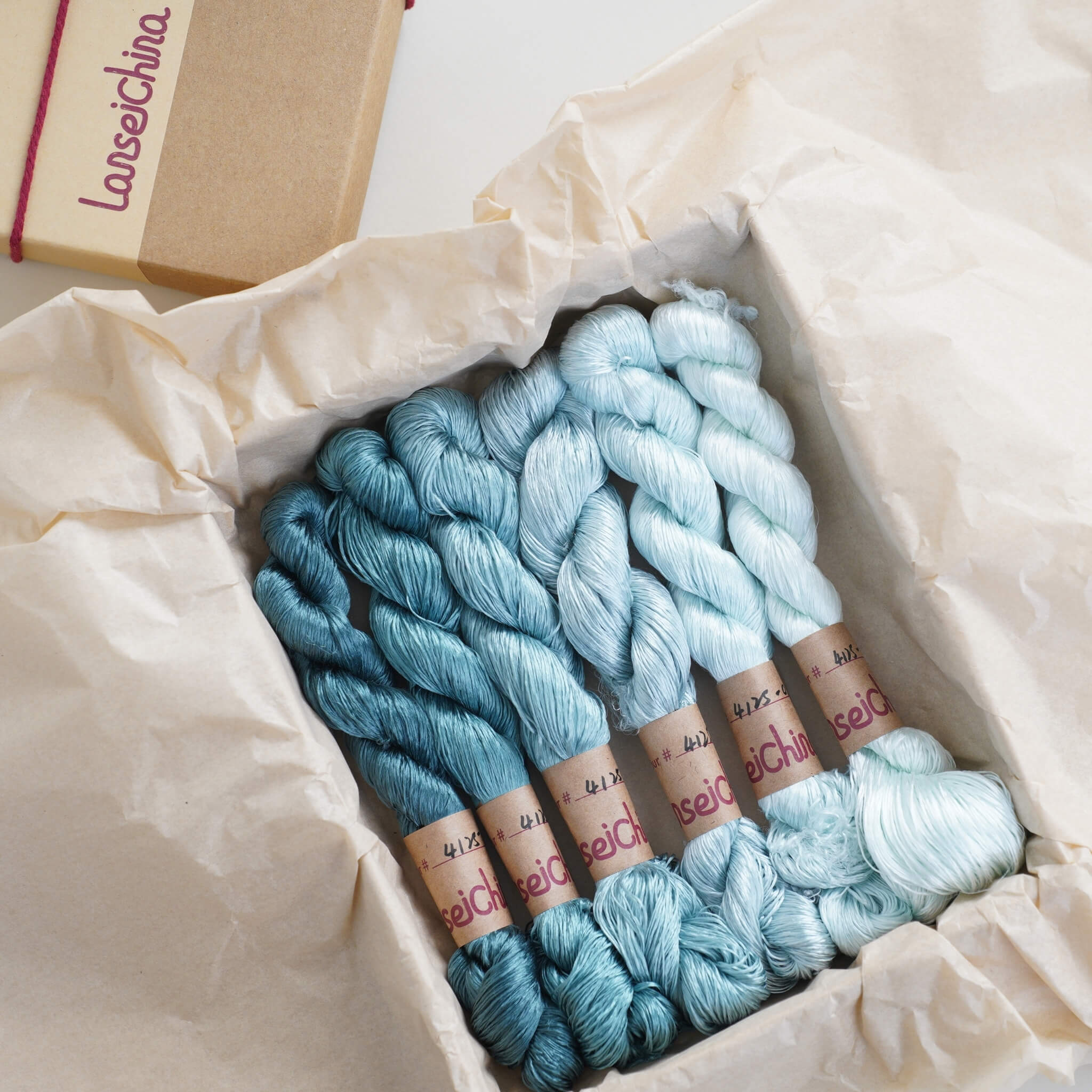 Untwisted Mulberry Silk For Ronghua | Colour #4125