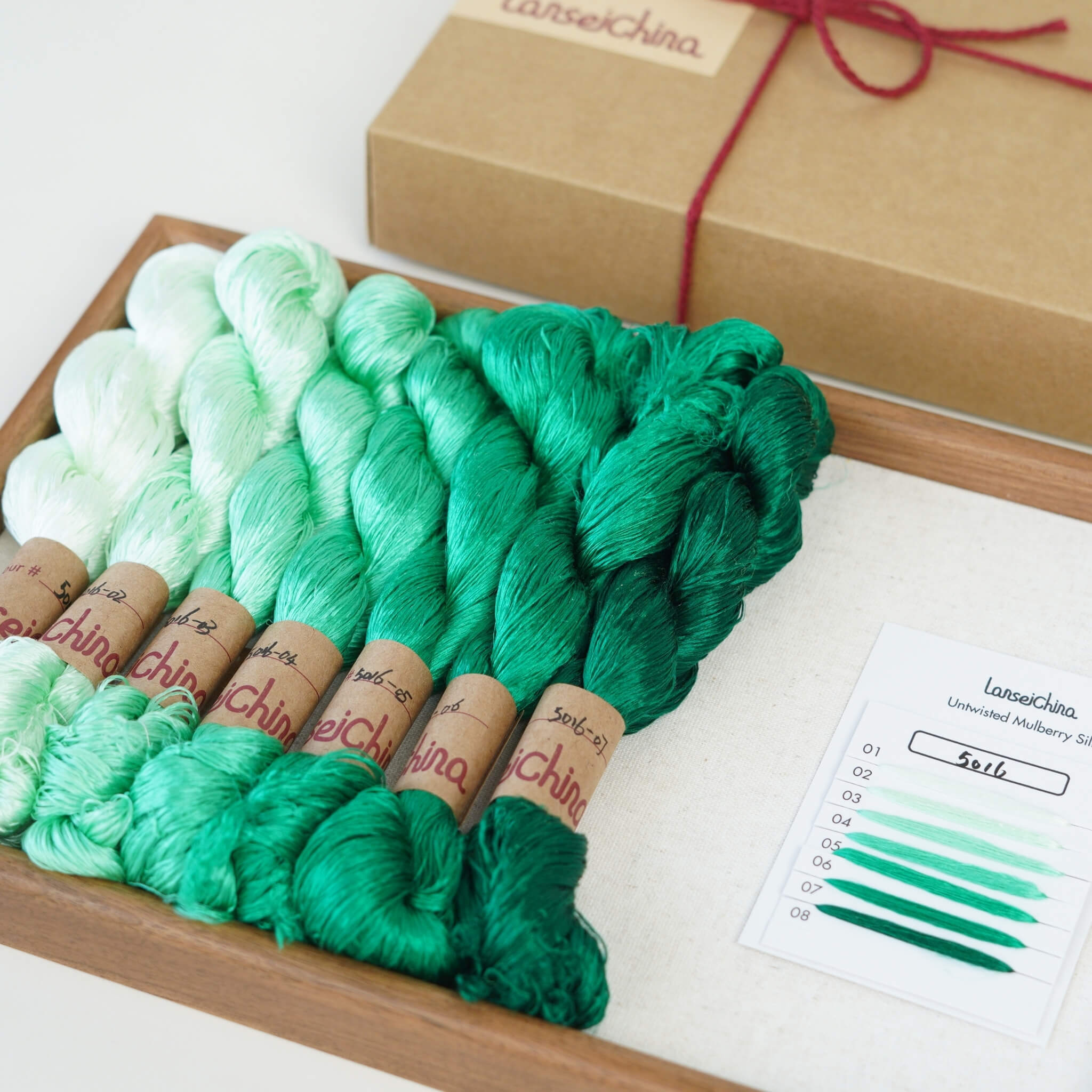 Untwisted Mulberry Silk For Ronghua | Colour #5016