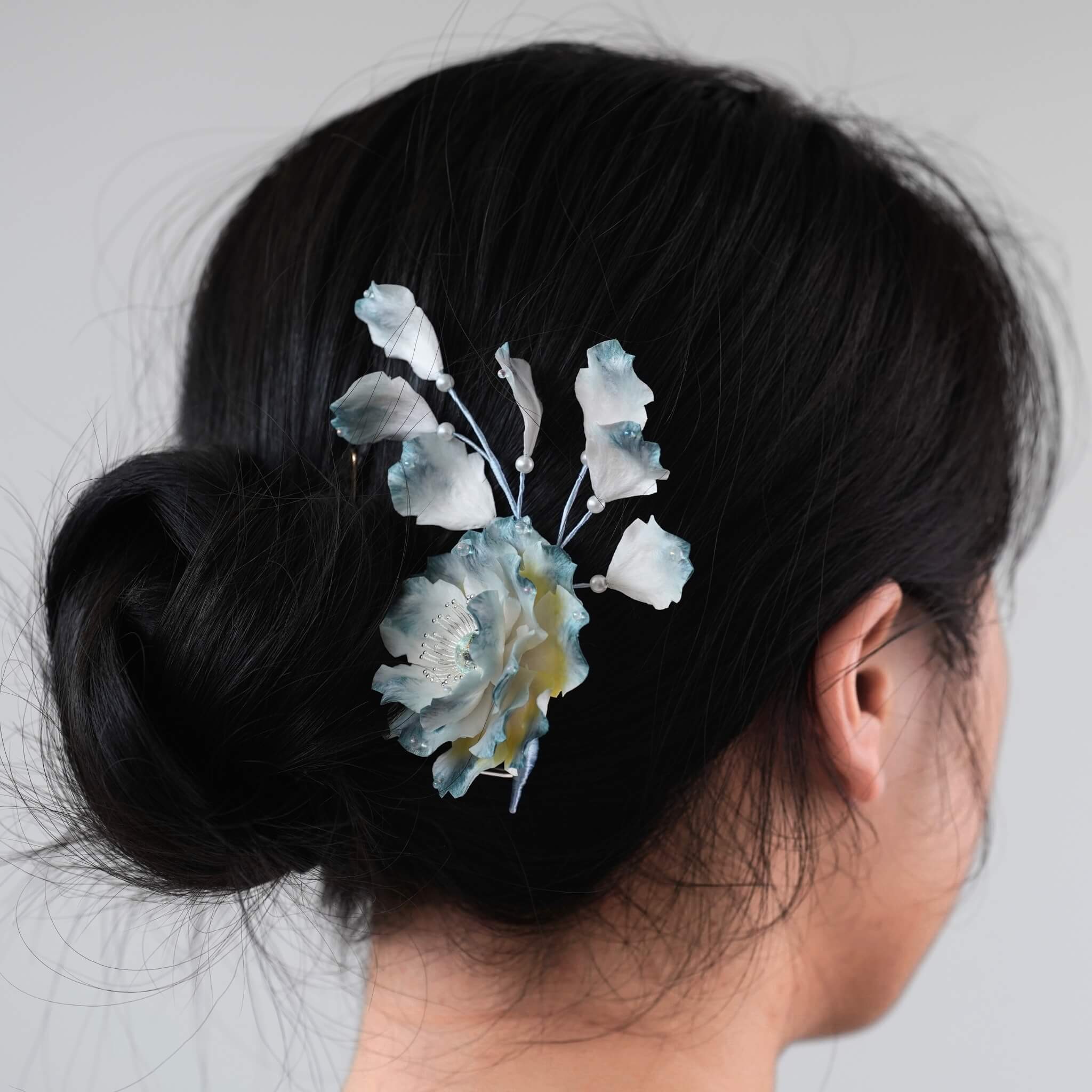 Handmade Ronghua | Blue Ocean Flower