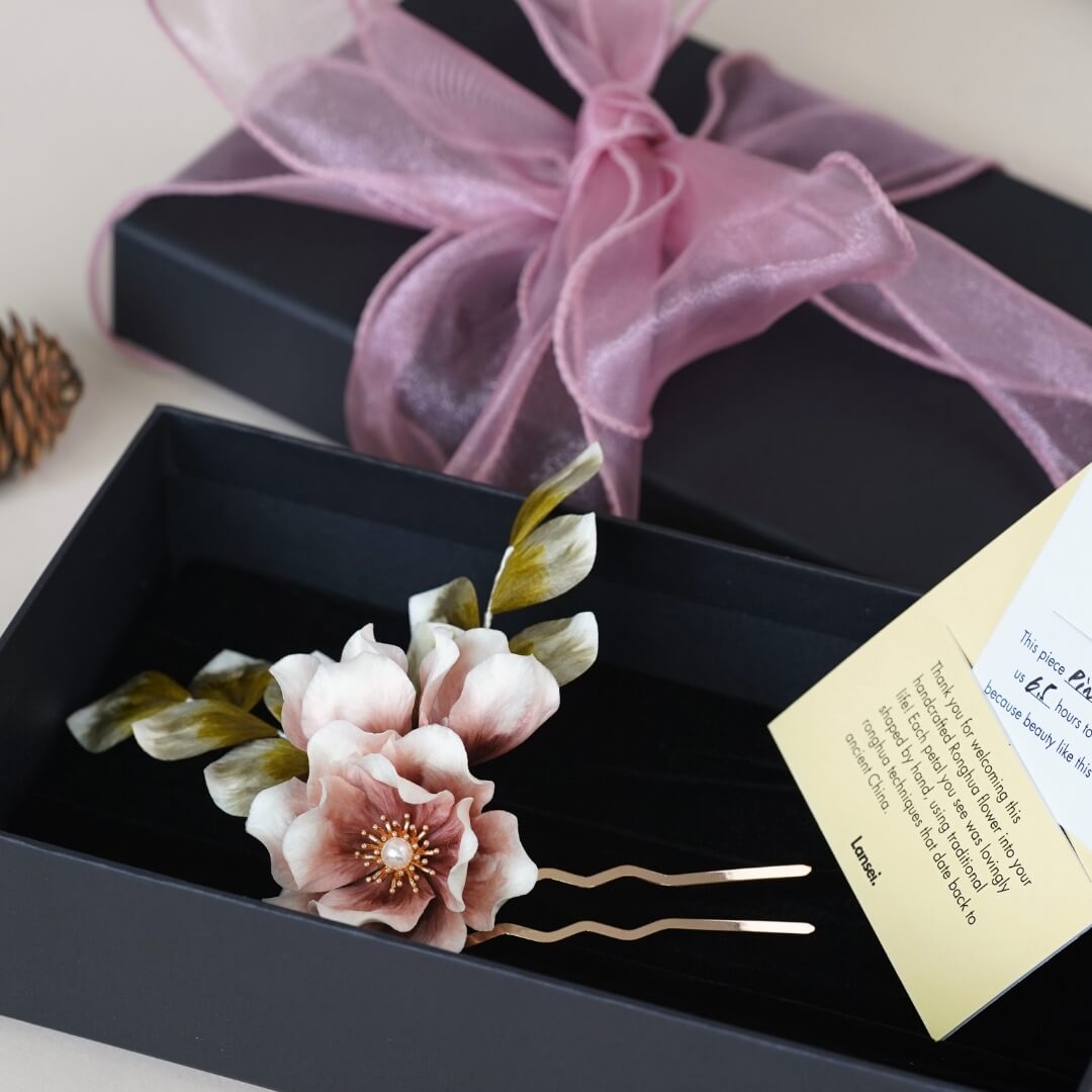 Handmade Ronghua | Pink Bloom