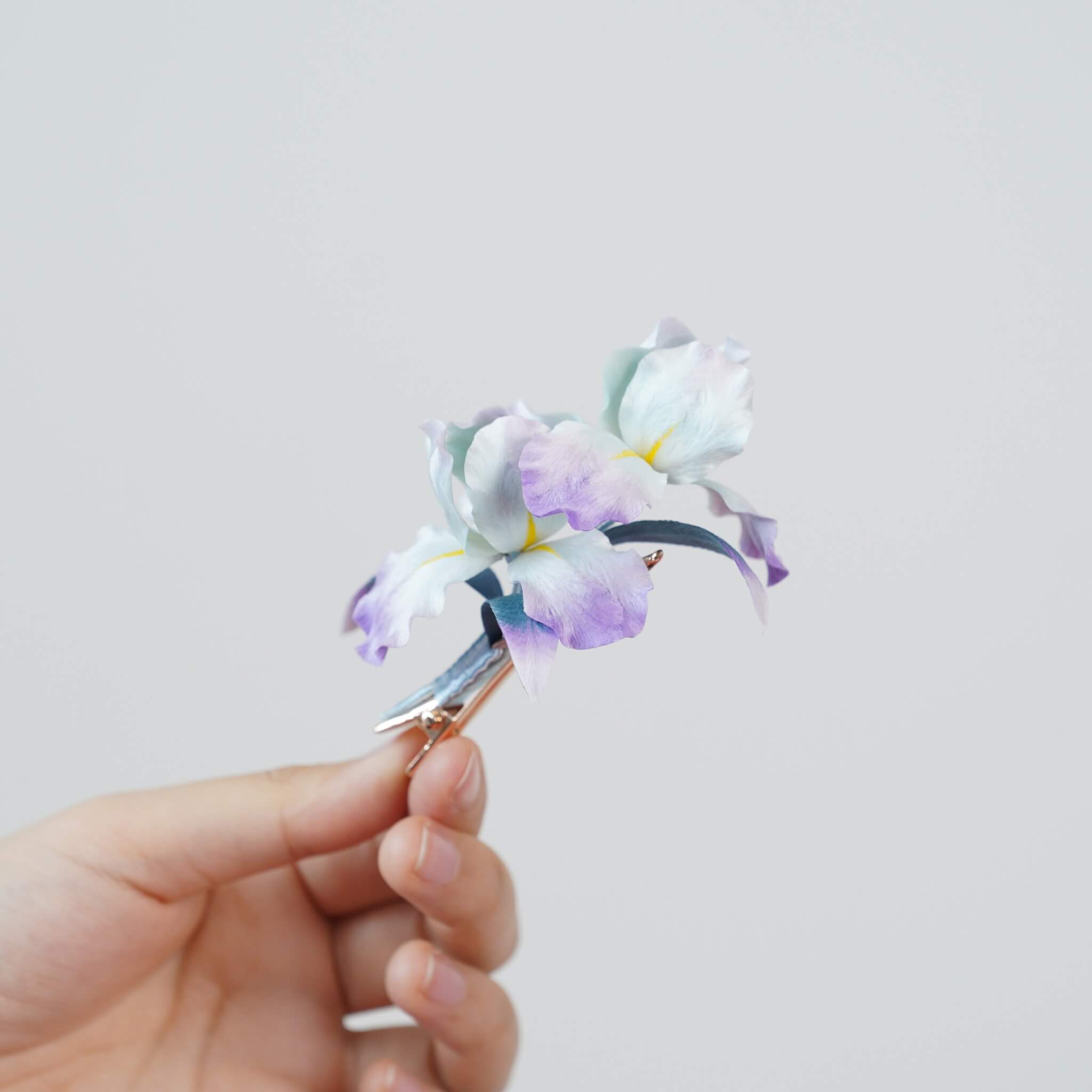 Handmade Ronghua | Purple Iris
