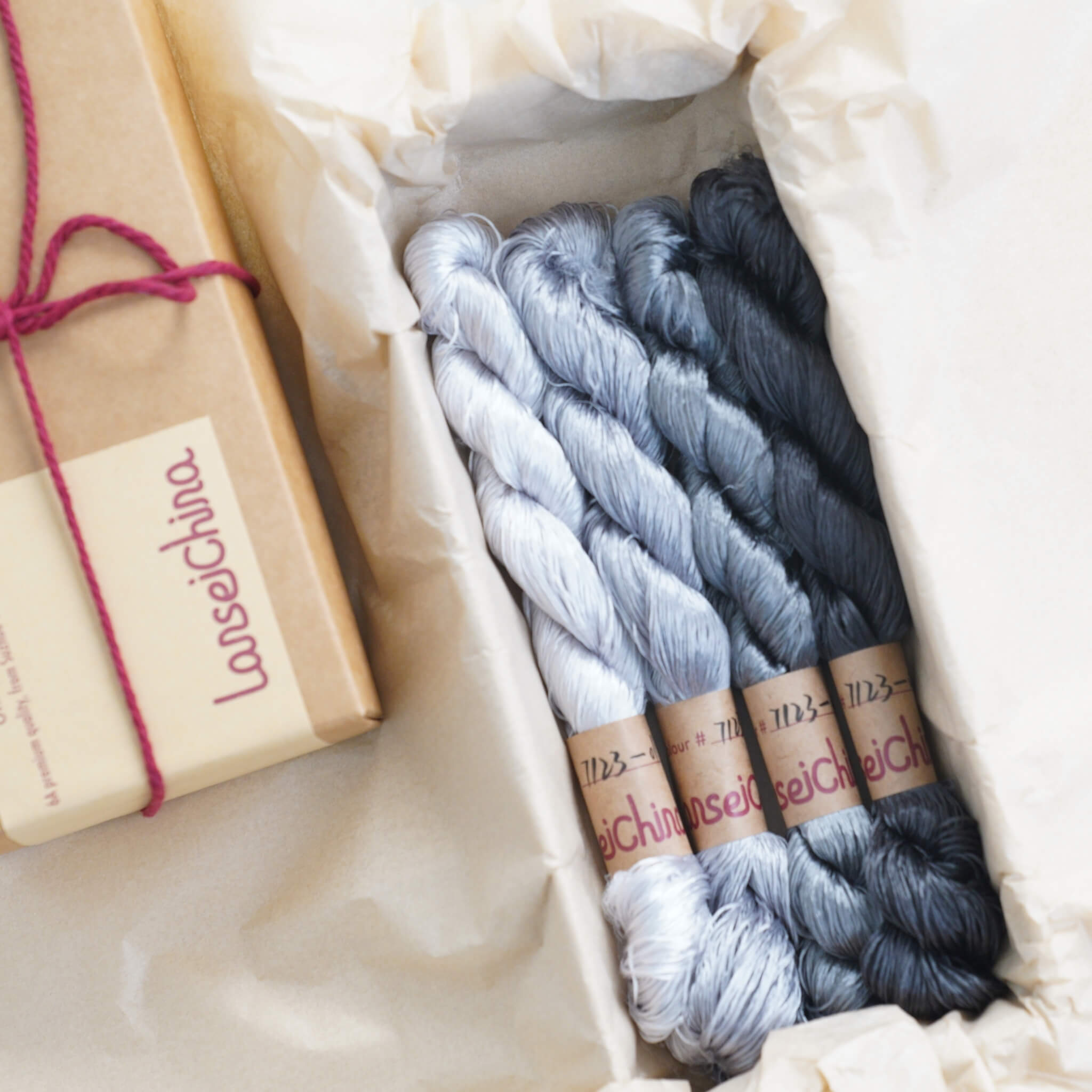 Untwisted Mulberry Silk For Ronghua | Colour #7123