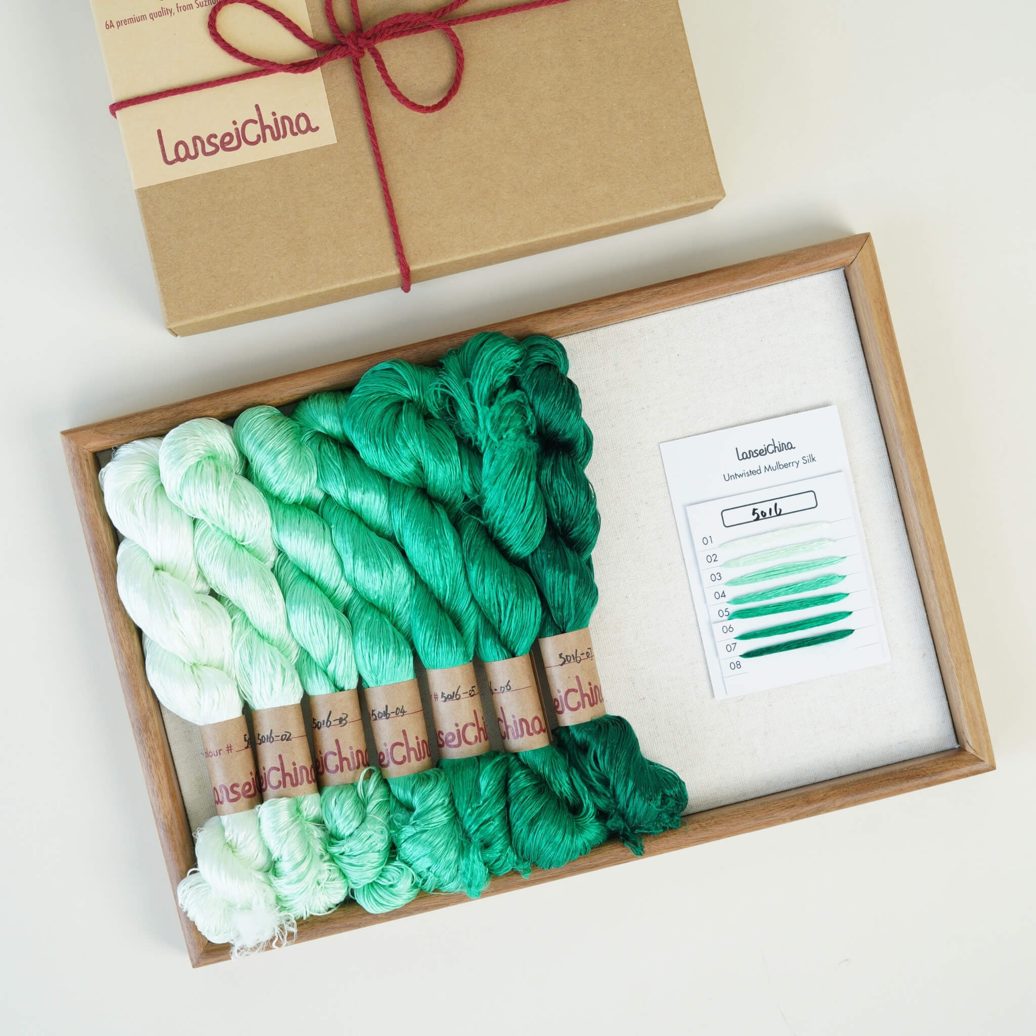 Untwisted Mulberry Silk For Ronghua | Colour #5016