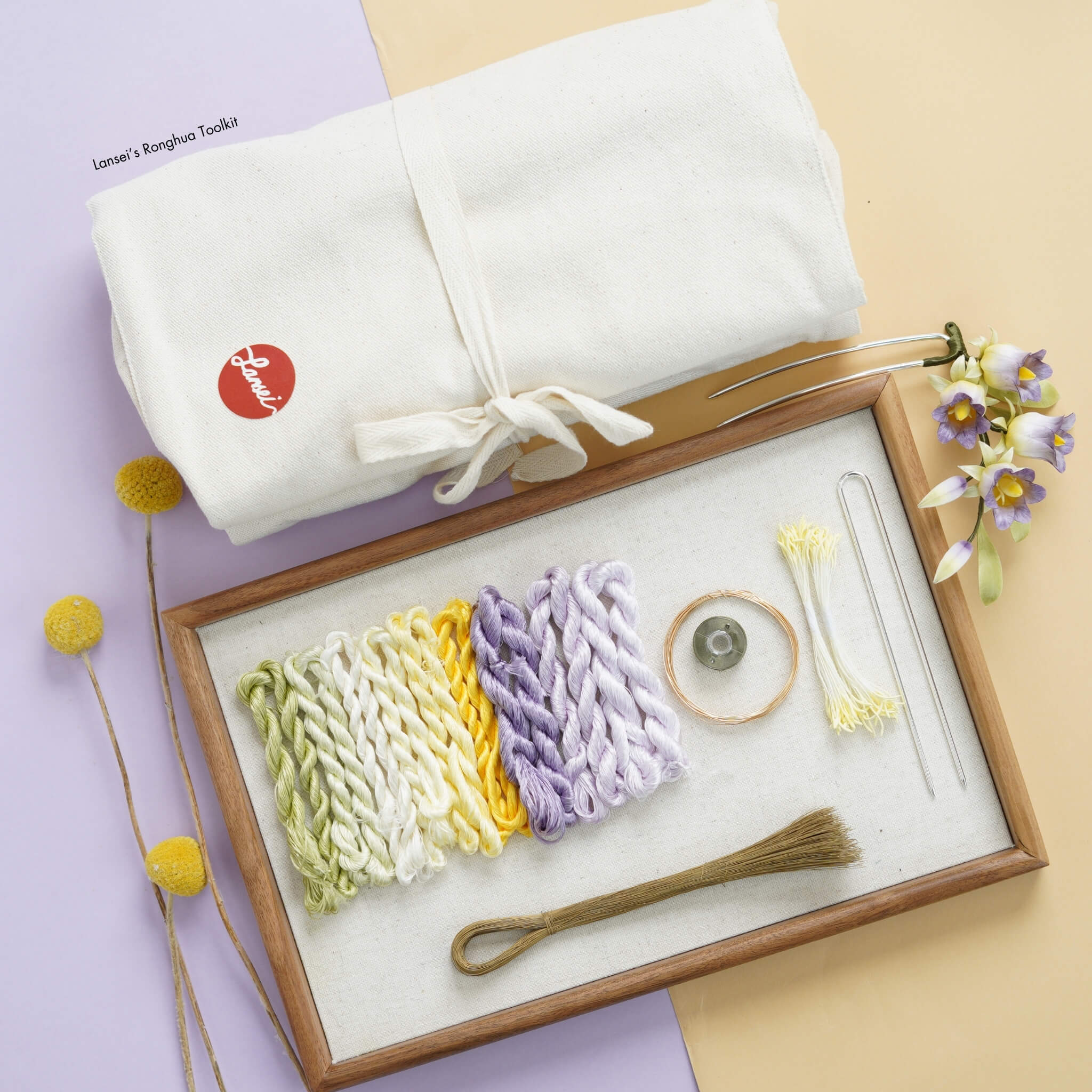 Ronghua DIY Kit | Sunlit Bellflowers