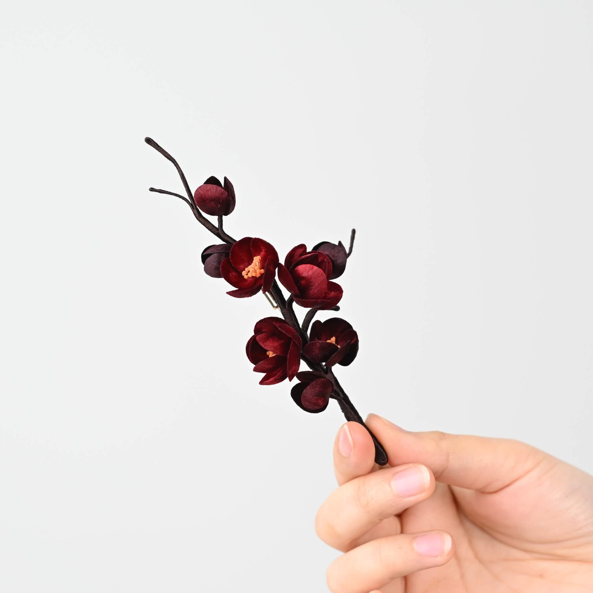 Handmade Ronghua | Red Plum Blossoms