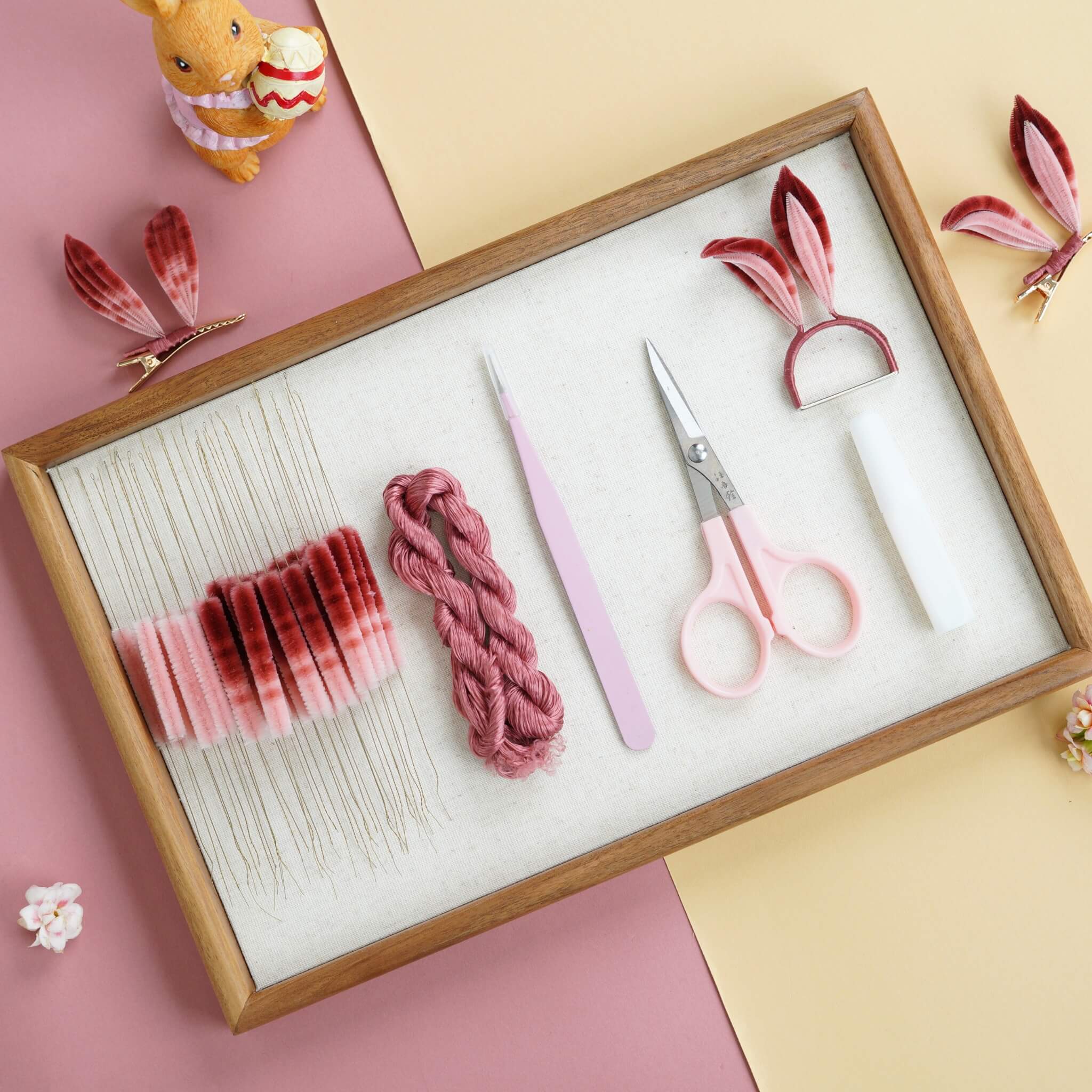 Pre-Made Petal Ronghua Kit | Rabbit Ears