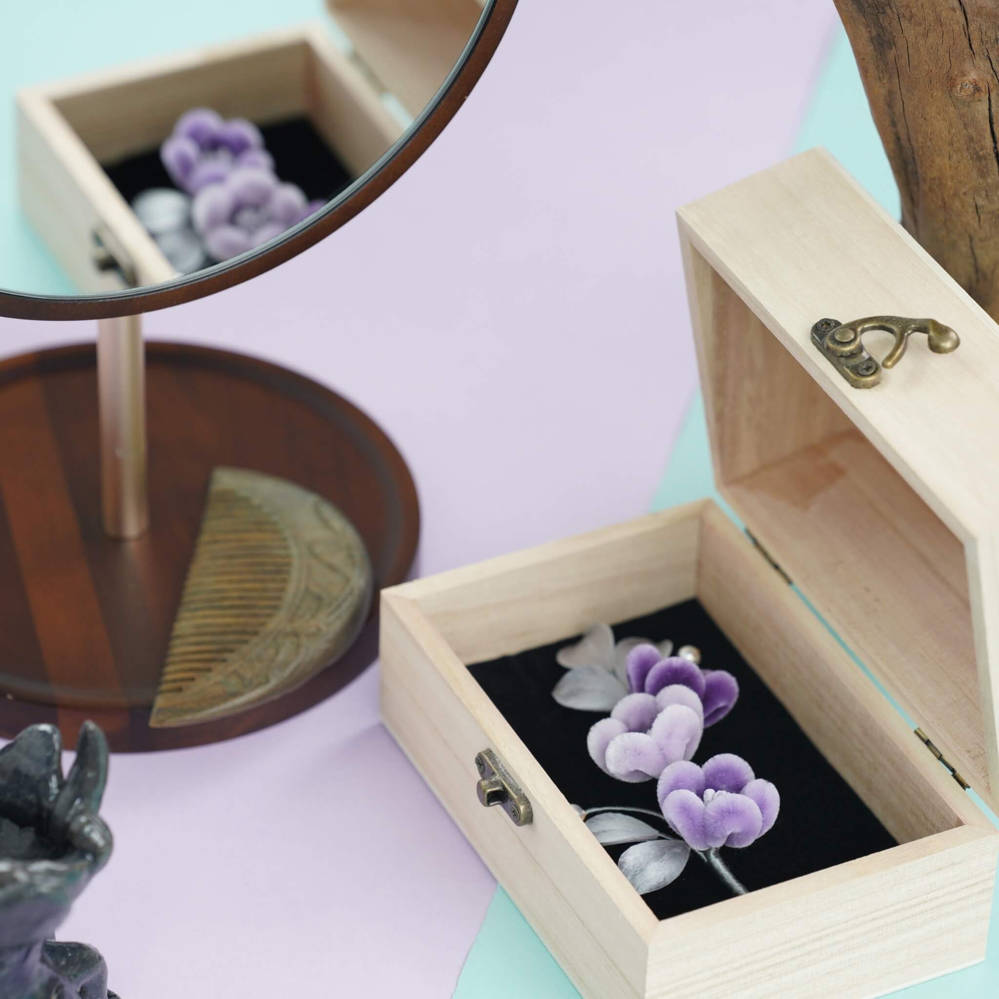 Handmade Ronghua | Purple Daybreak Bloom