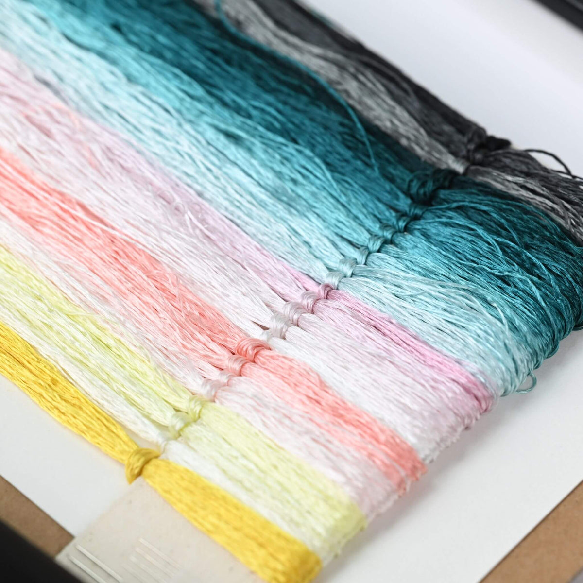 Shu Embroidery DIY Kit | Cotton Rose, from Dawn to Dusk