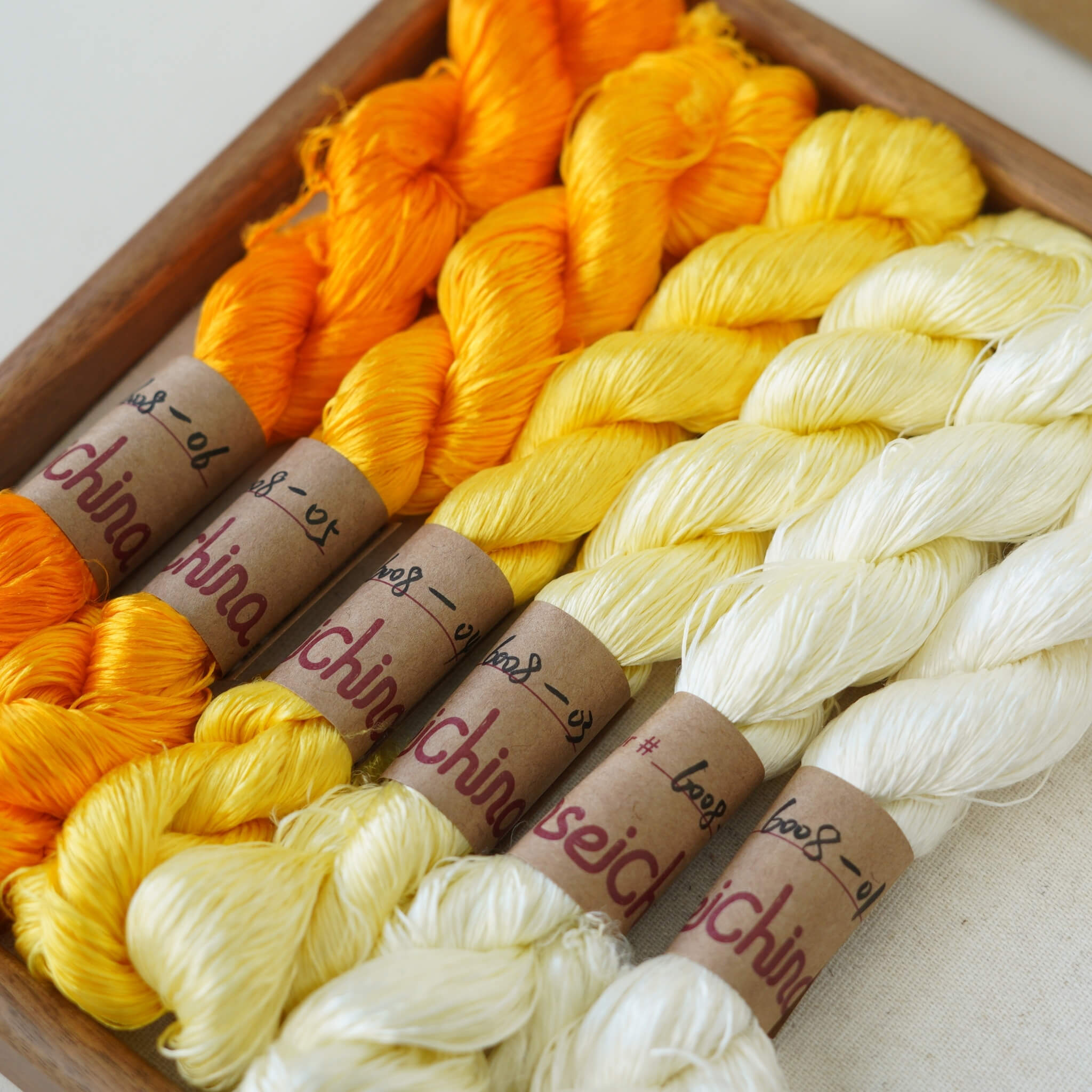 Untwisted Mulberry Silk For Ronghua | Colour #6008