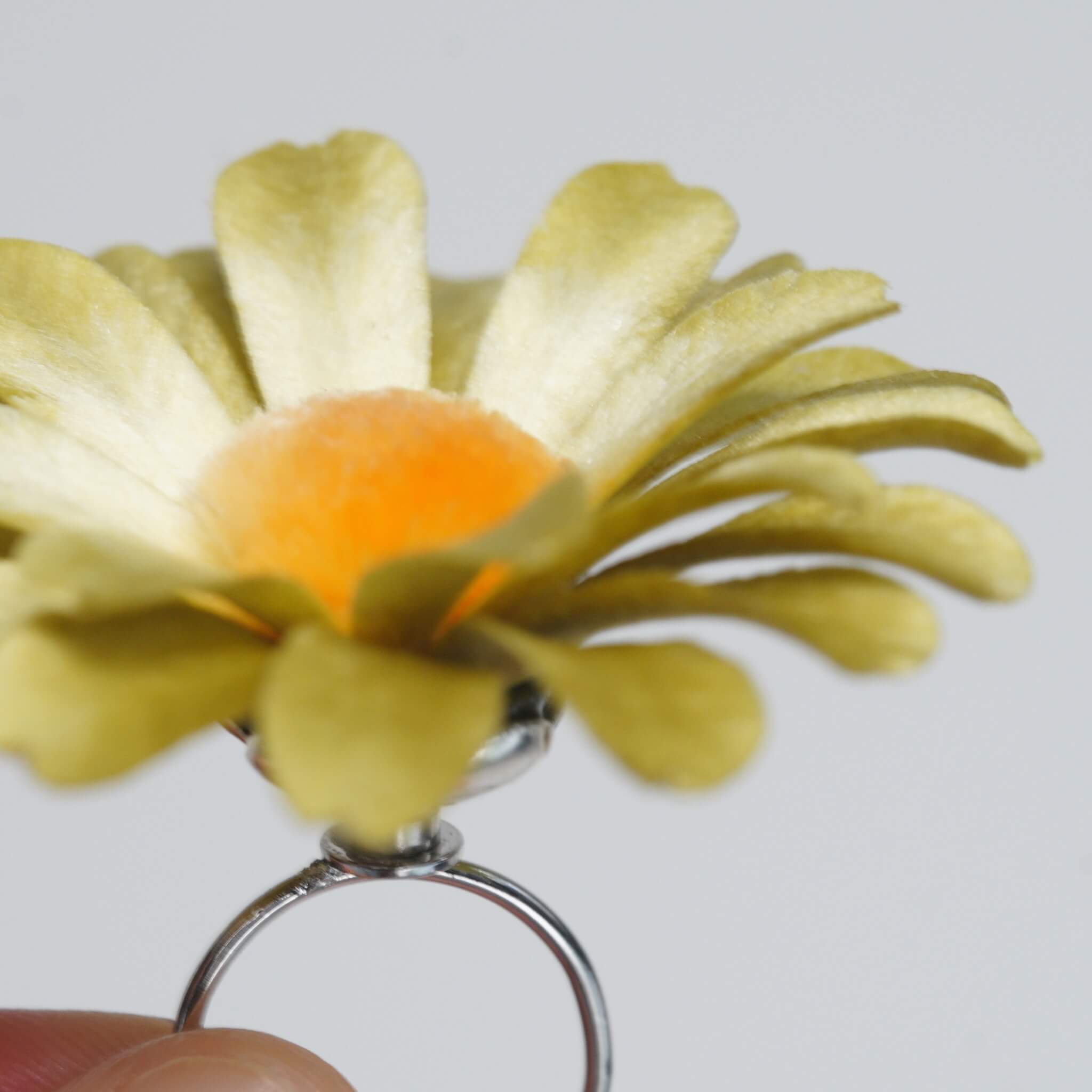 Pre-Made Petal Ronghua Kit | Green Daisy