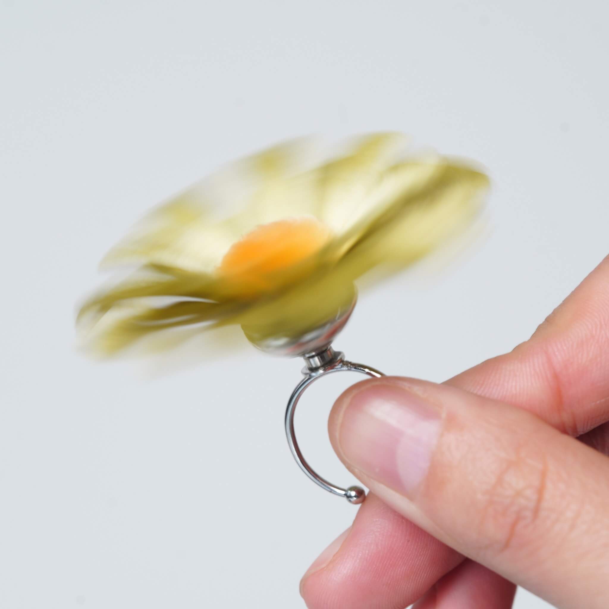 Pre-Made Petal Ronghua Kit | Green Daisy