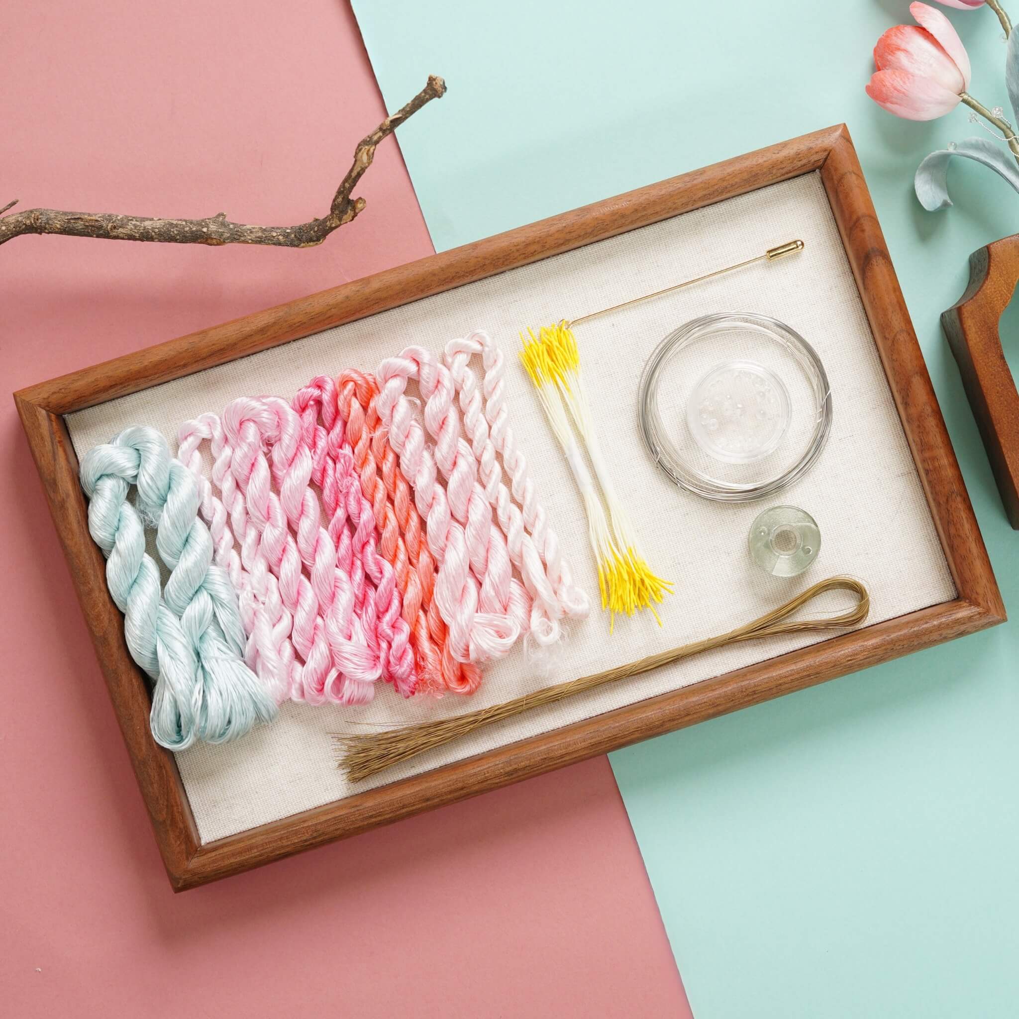 Kit de bricolaje Ronghua | Media luna de Genciana