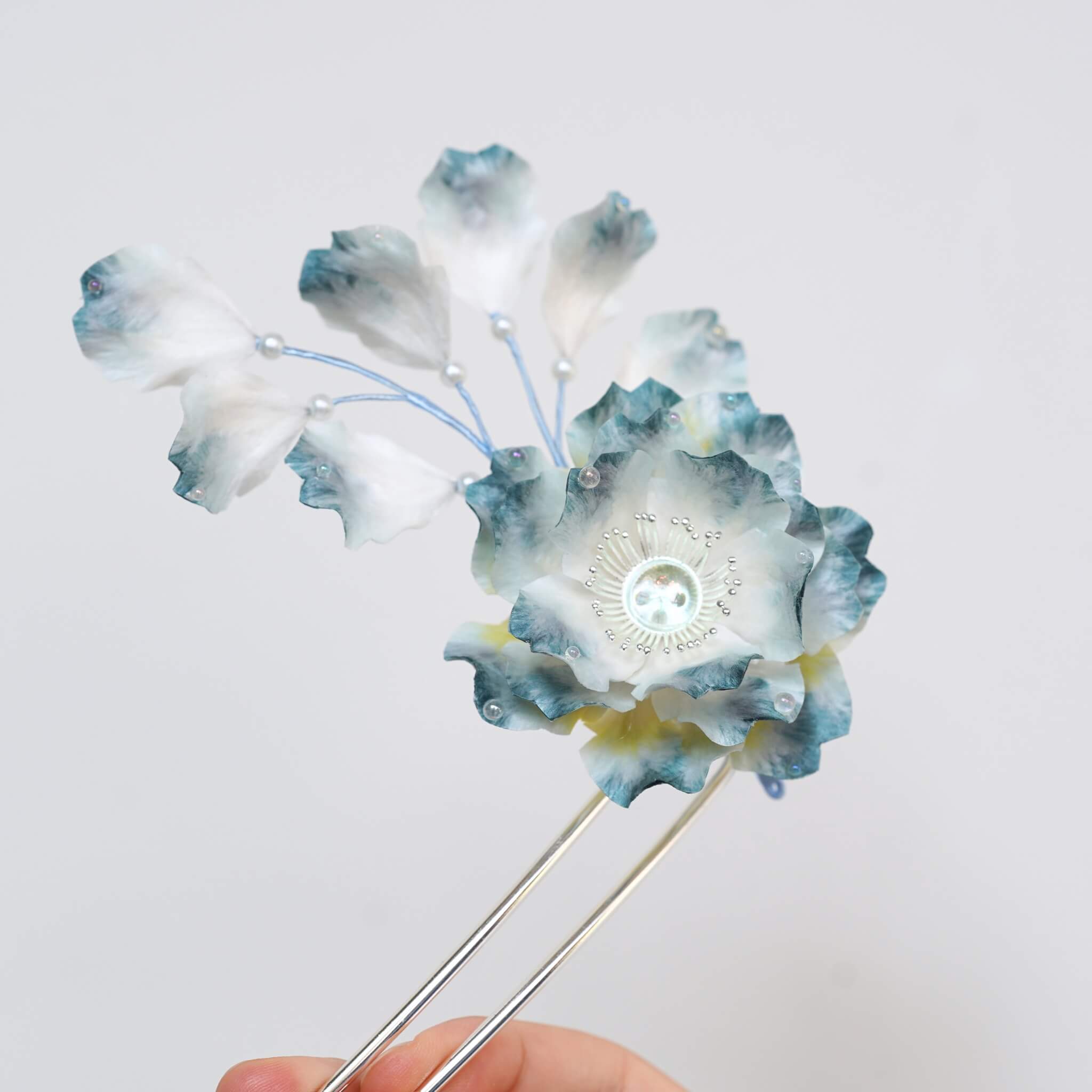 Handmade Ronghua | Blue Ocean Flower