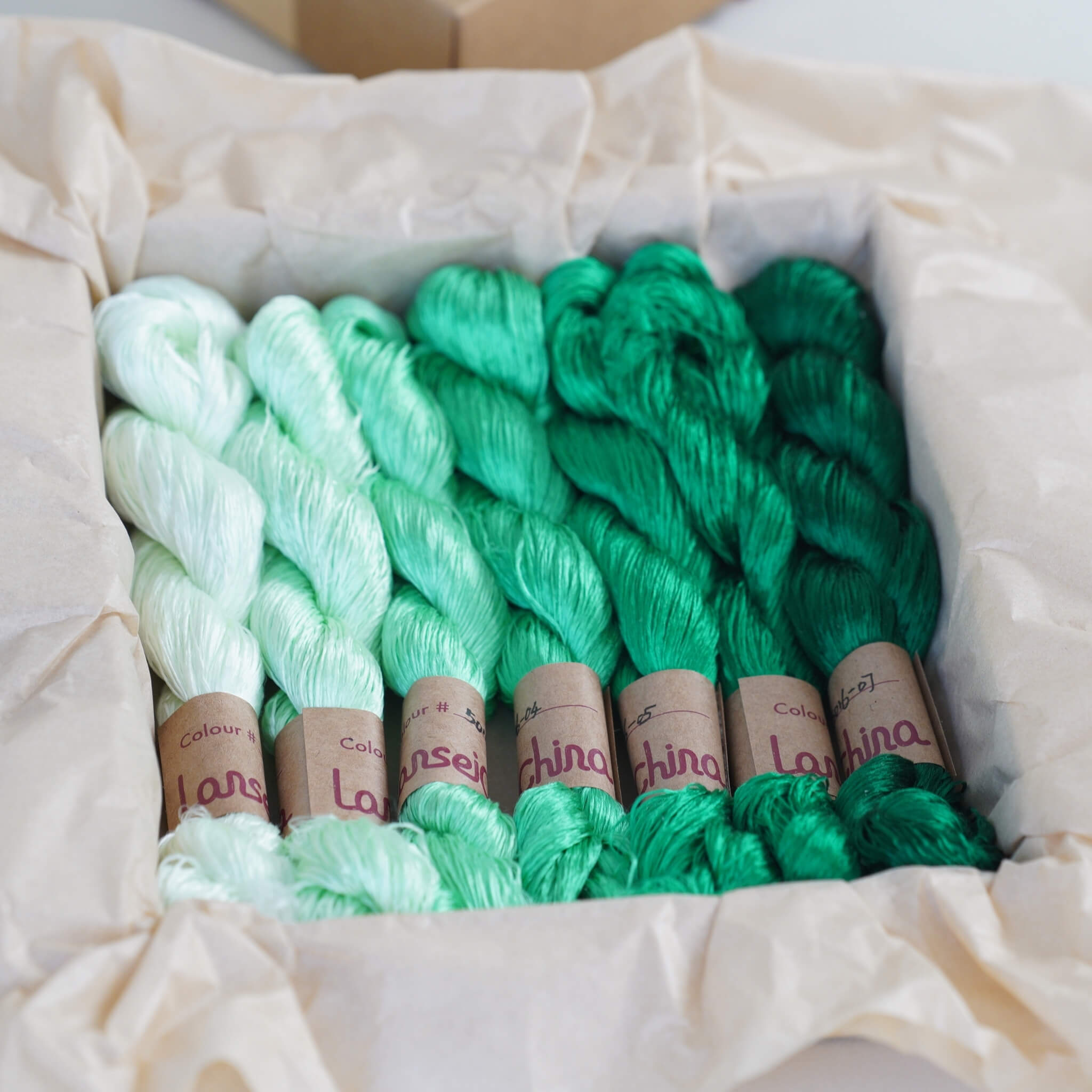 Untwisted Mulberry Silk For Ronghua | Colour #5016