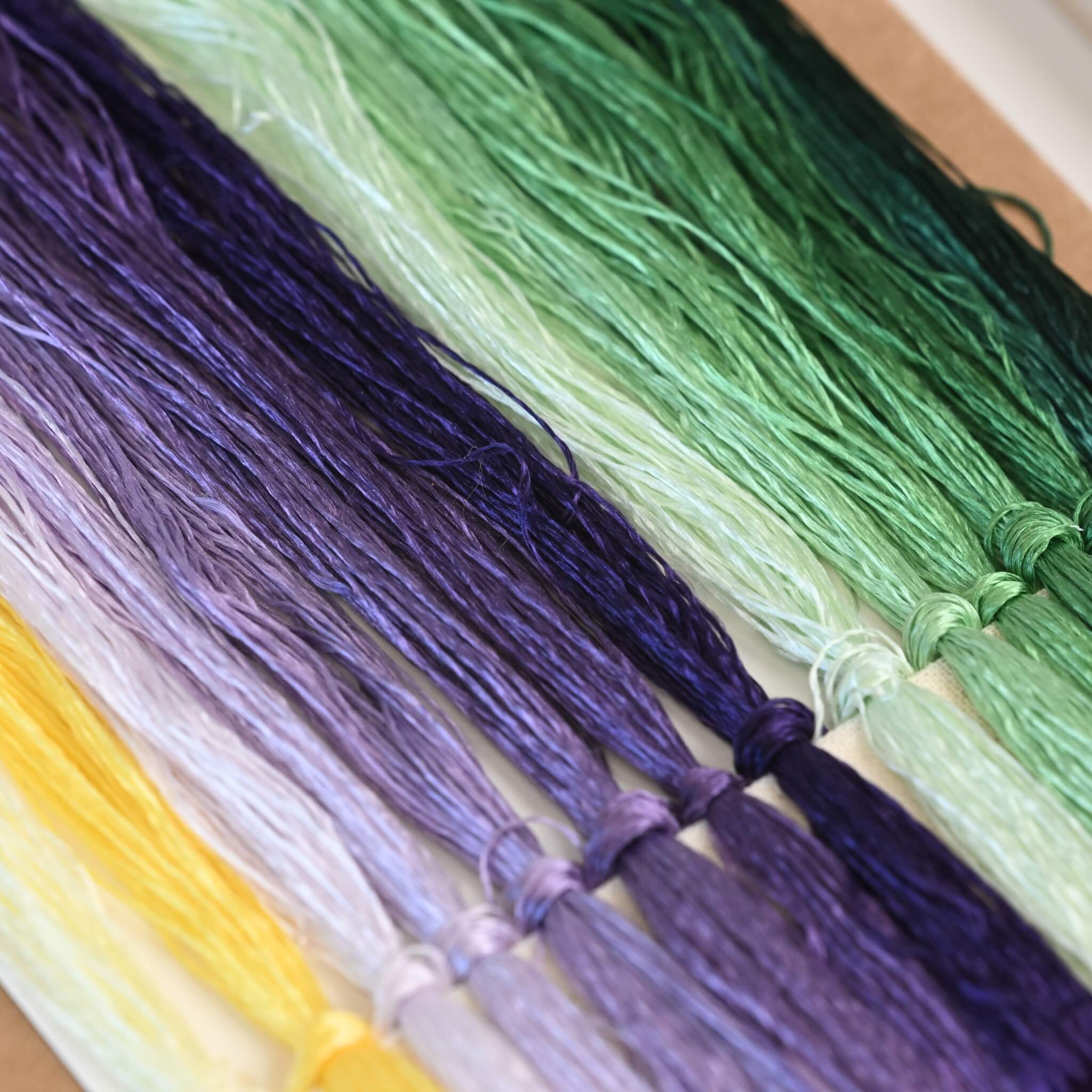 Shu Silk Embroidery DIY Kit | Wisteria Lamp