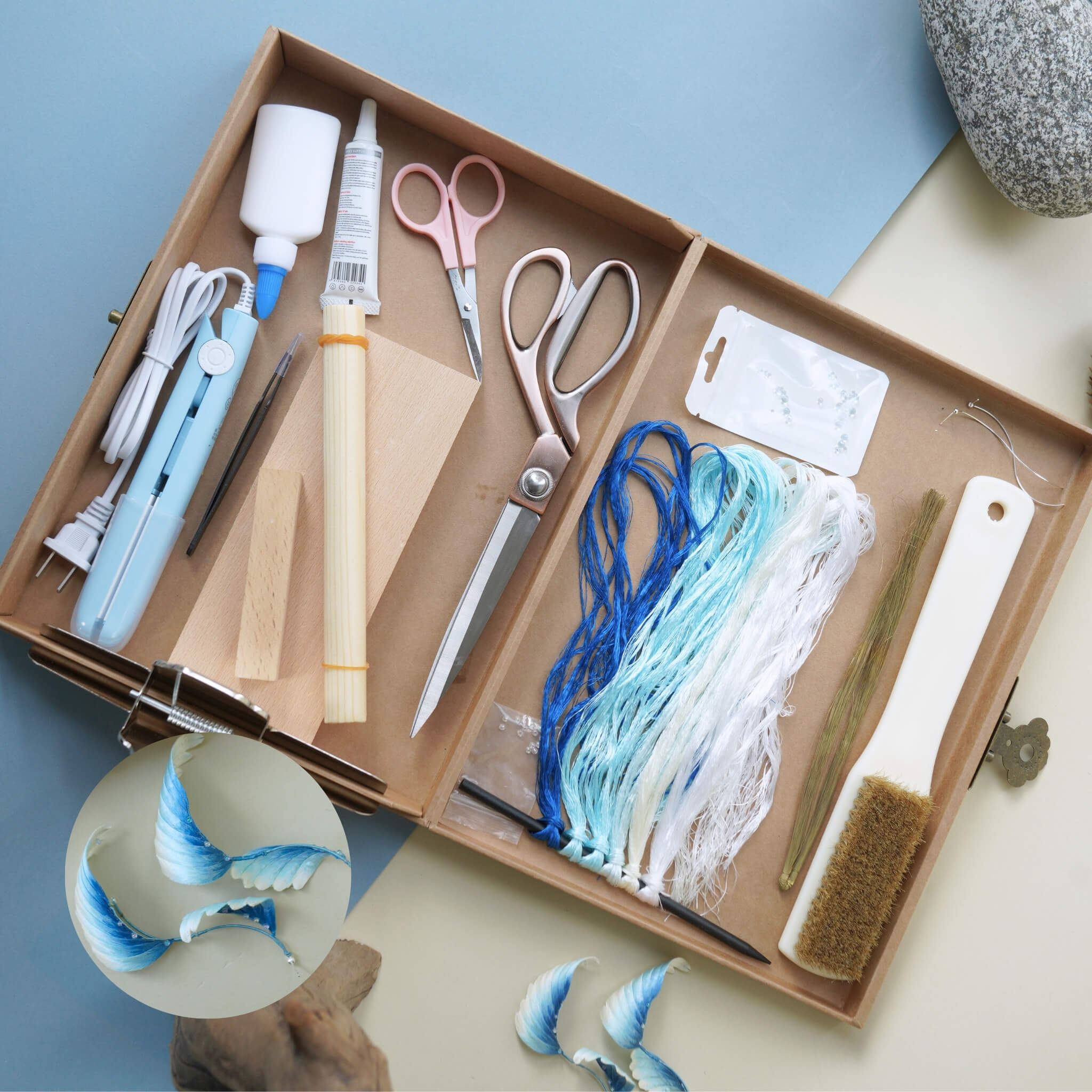 Ronghua DIY Kit | Ocean Wave Earrings